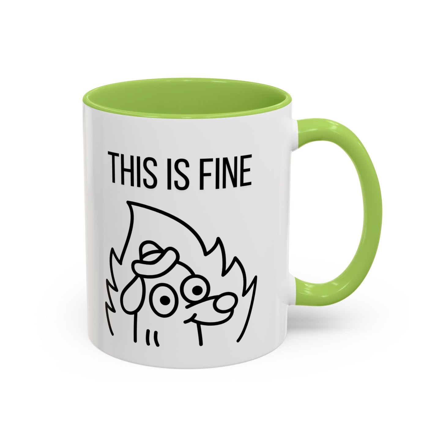 This is Fine Meme - Tasse (bunt)
