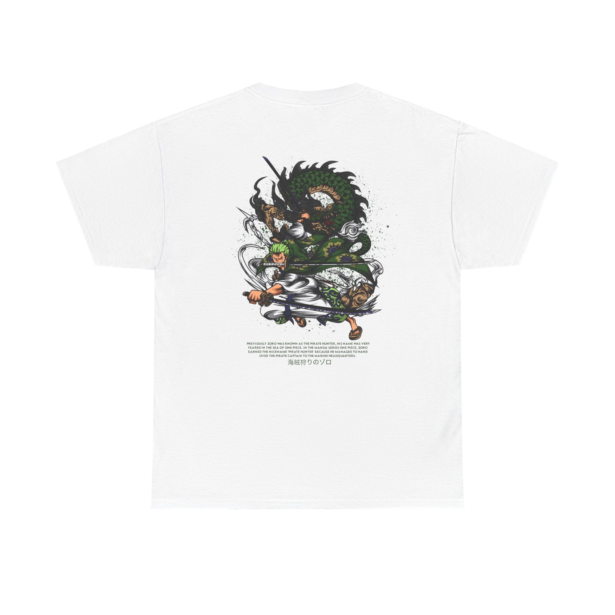 Zorro - One Piece Heavy Cotton T-Shirt