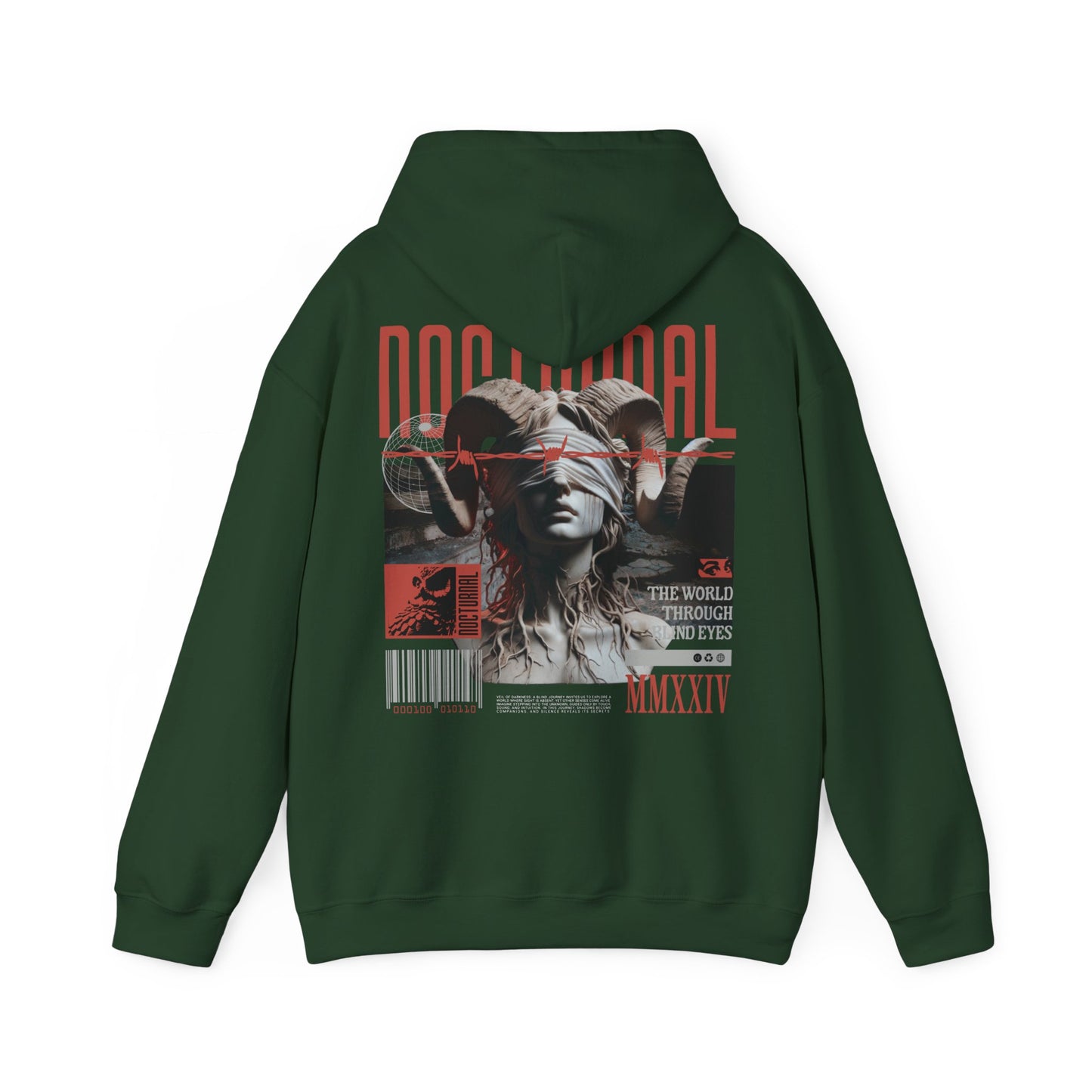 Nocturnal Streetwear - Heavy Hoodie