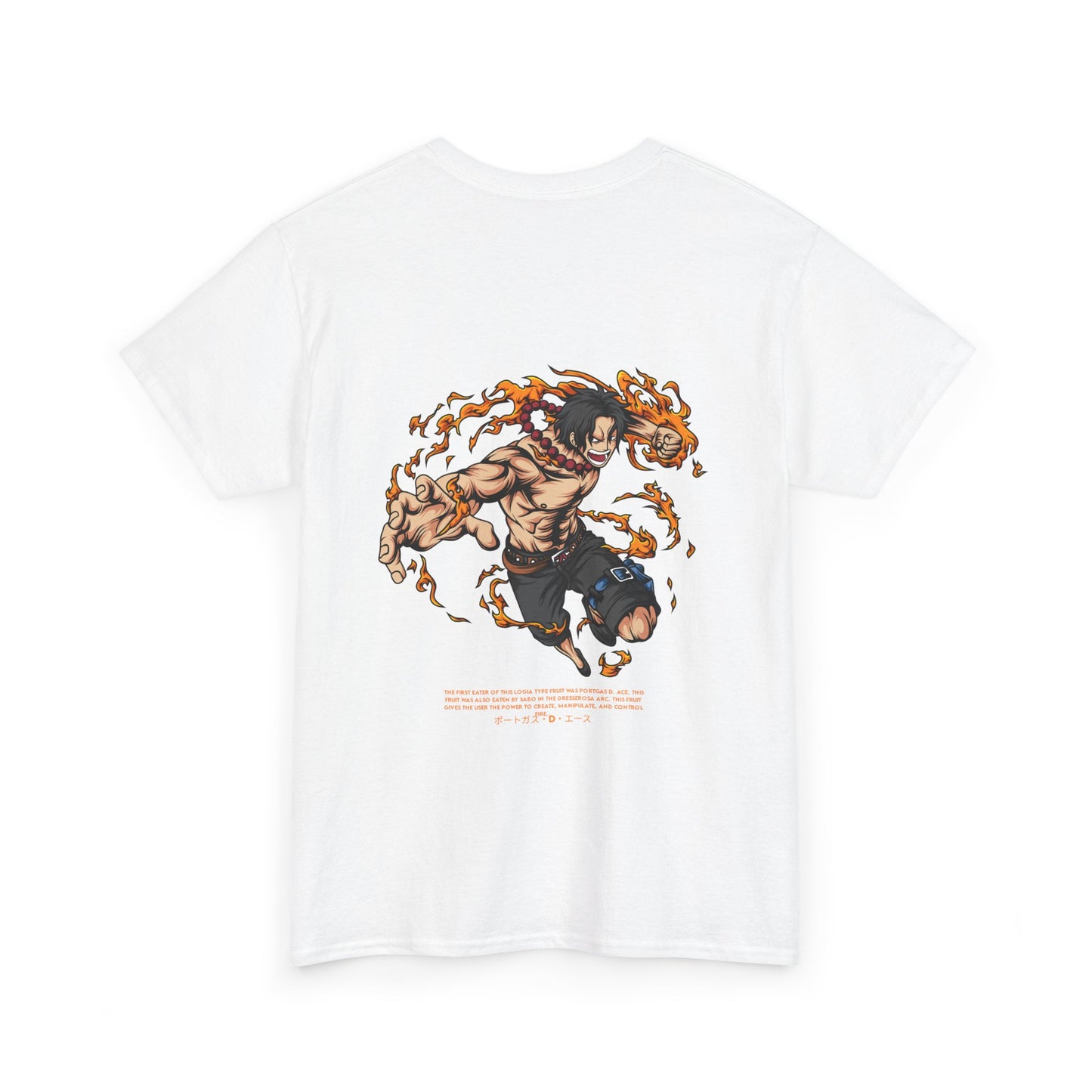 Ace - One Piece Heavy Cotton T-Shirt