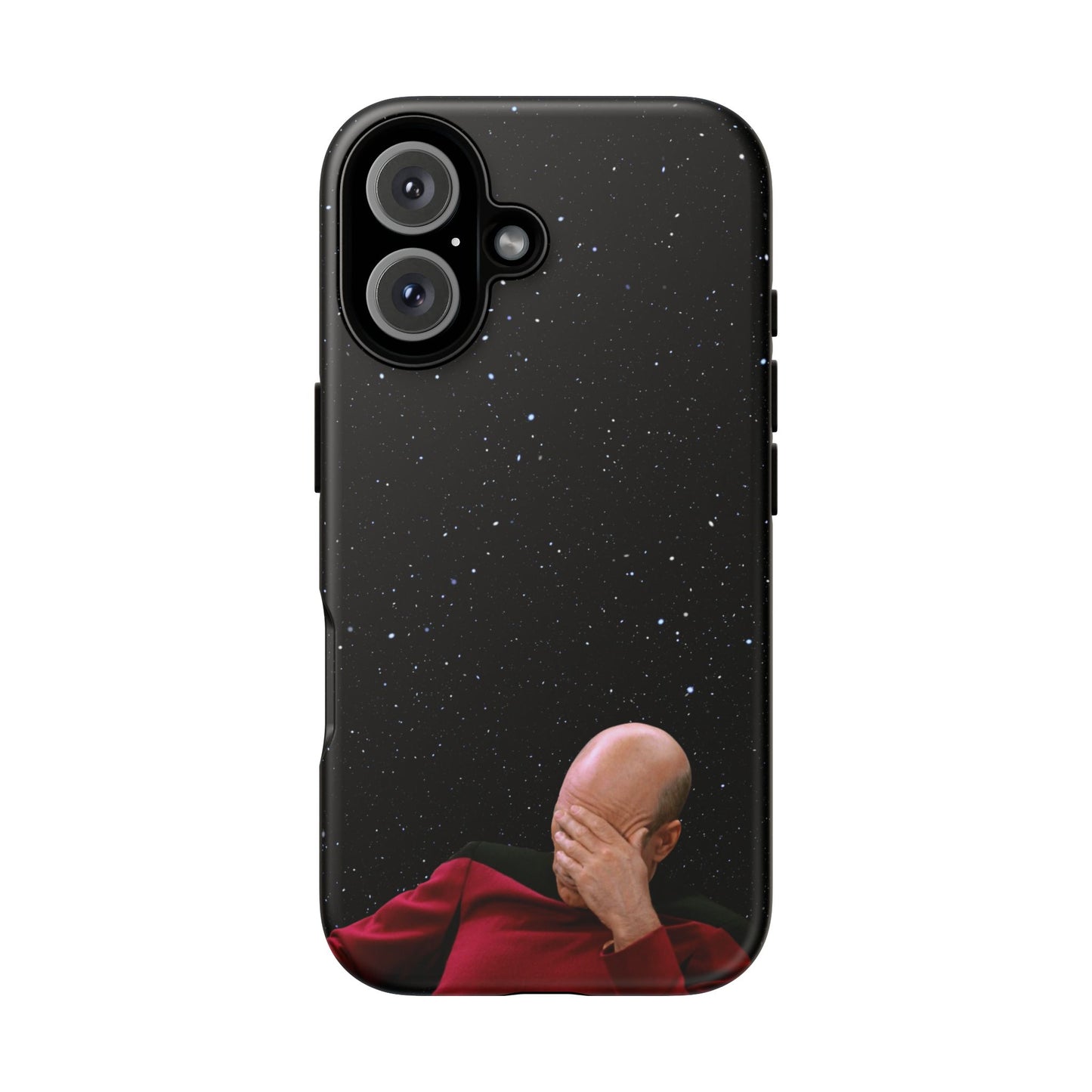Piccard facepalm meme Handyhülle - tough case
