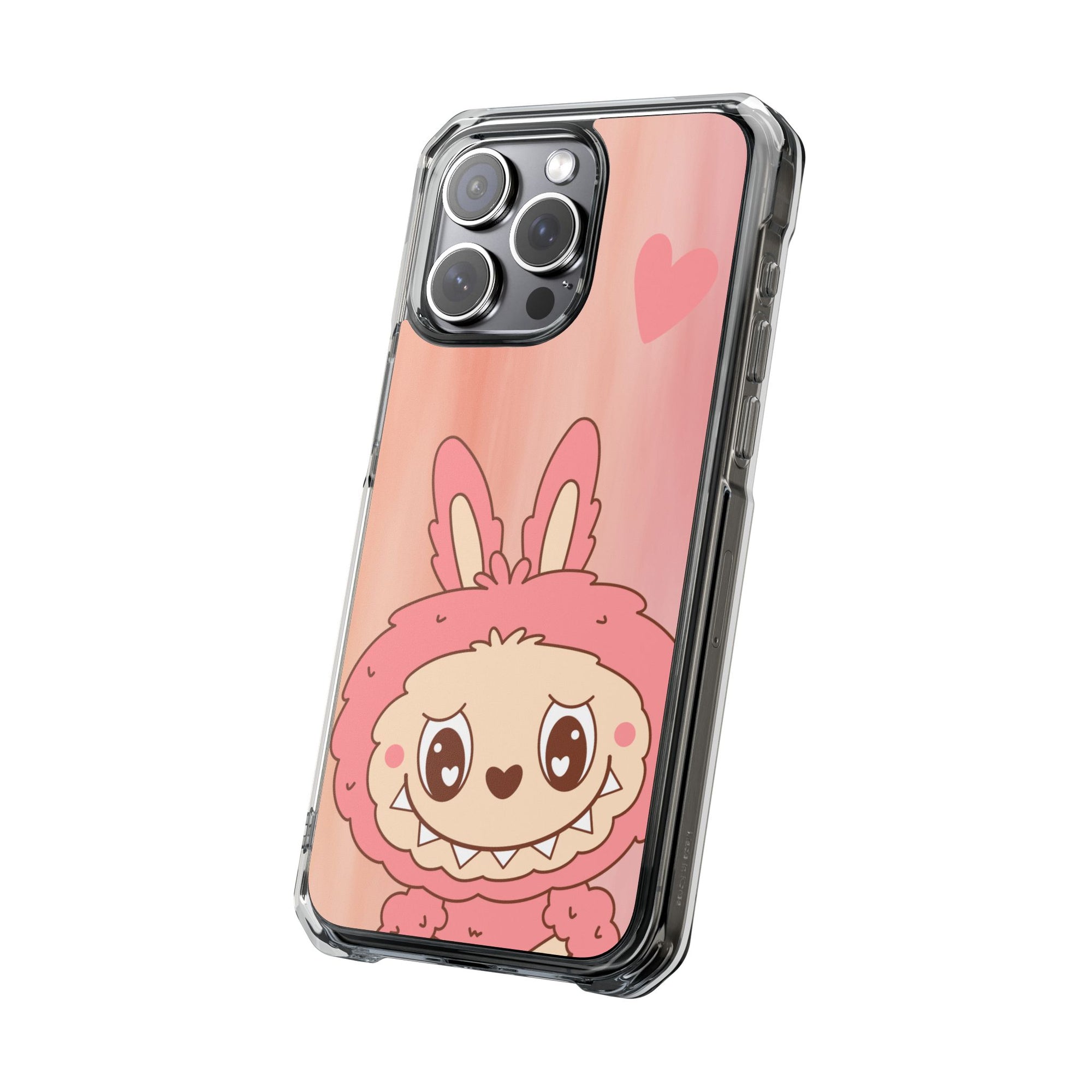 Labubu rot iPhone Handyhülle - magnetisch