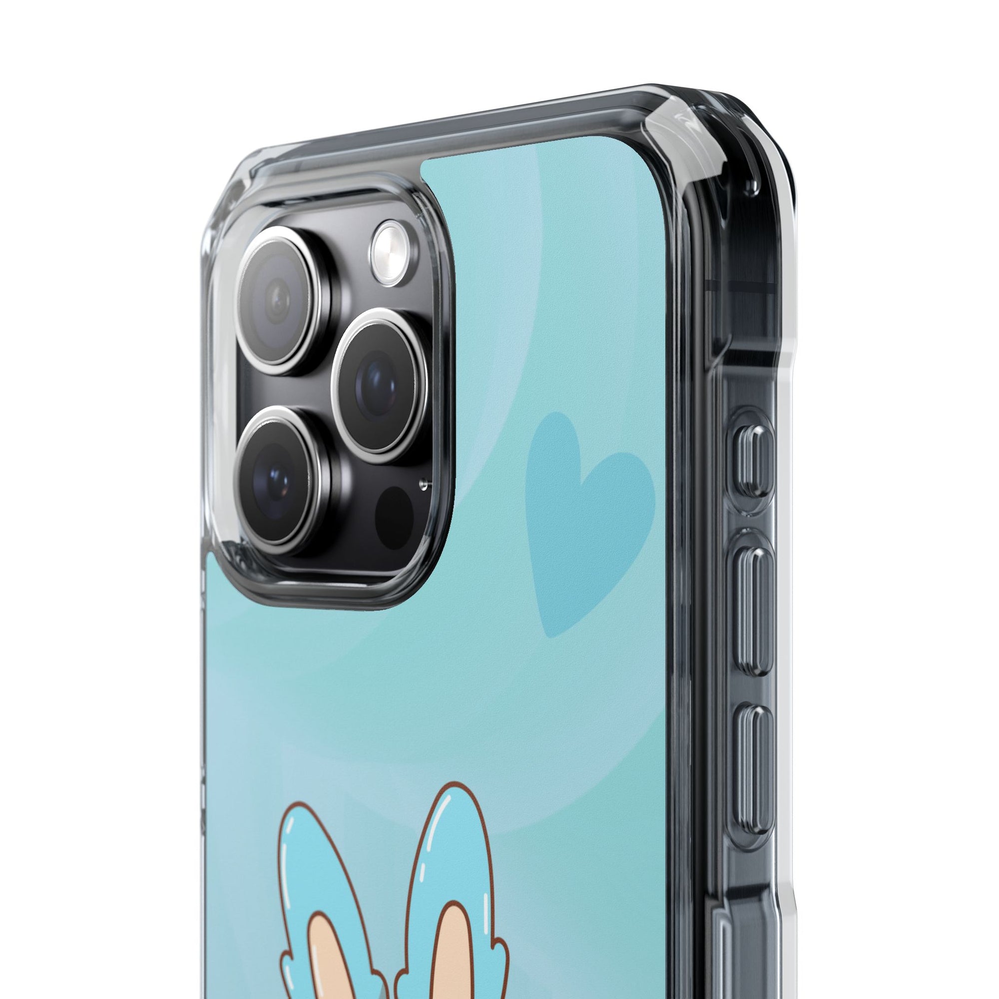 Labubu blau iPhone Handyhülle - magnetisch