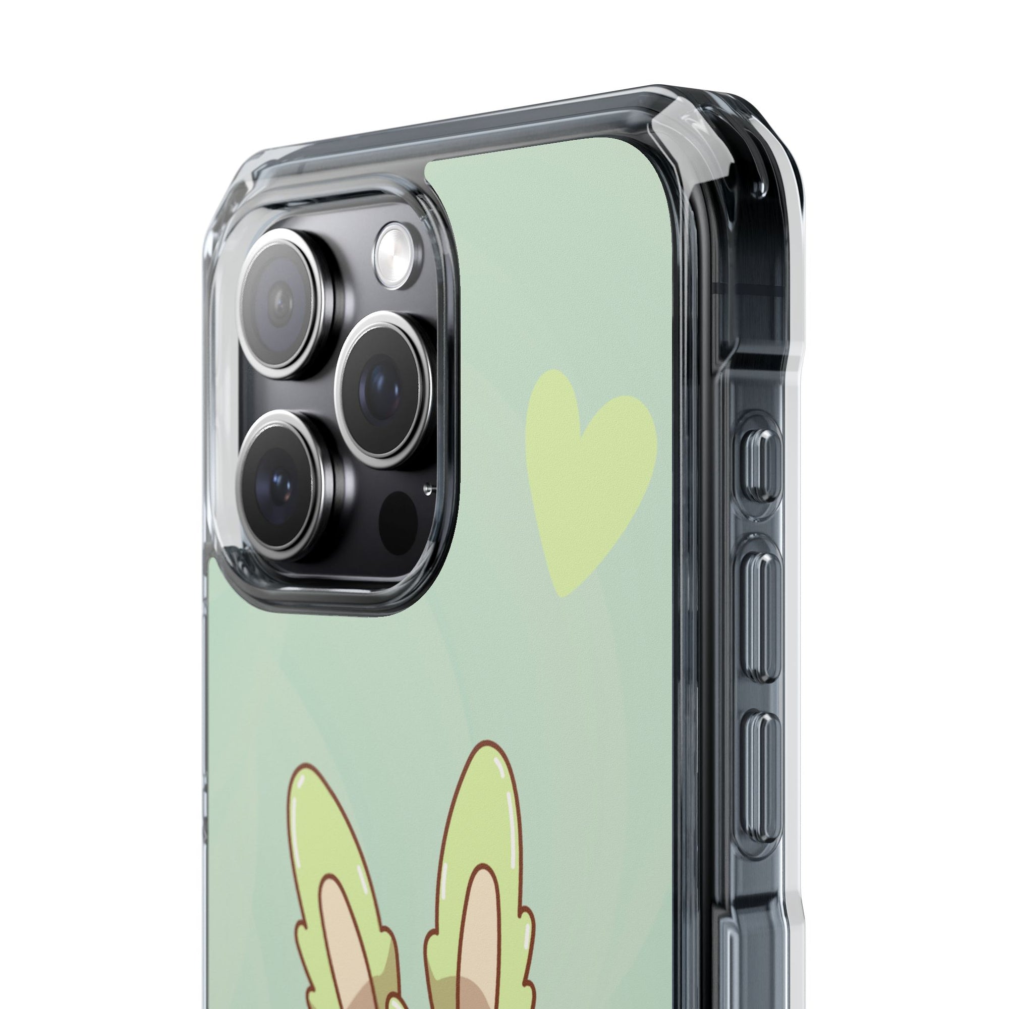 Labubu grün iPhone Handyhülle - magnetisch