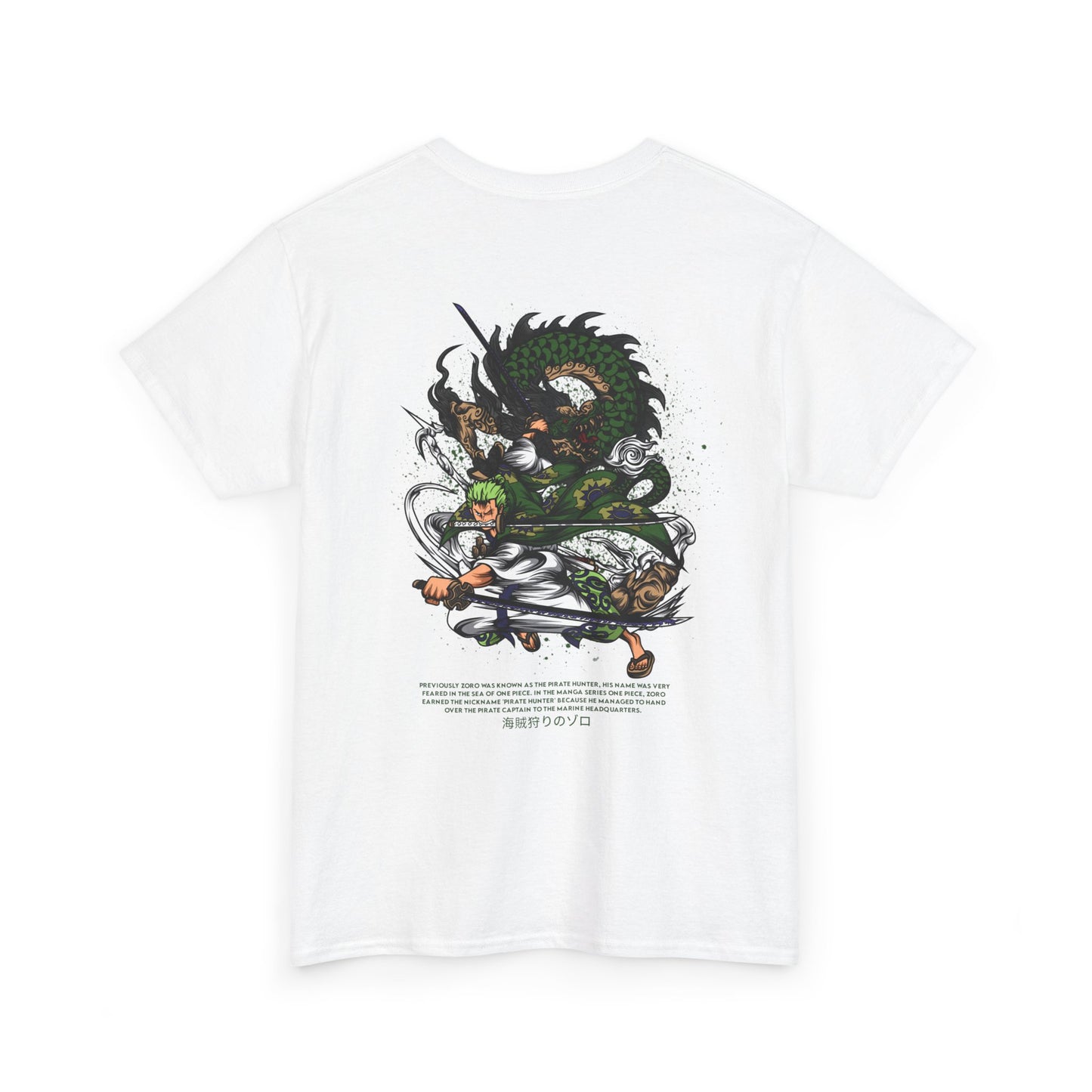 Zorro - One Piece Heavy Cotton T-Shirt