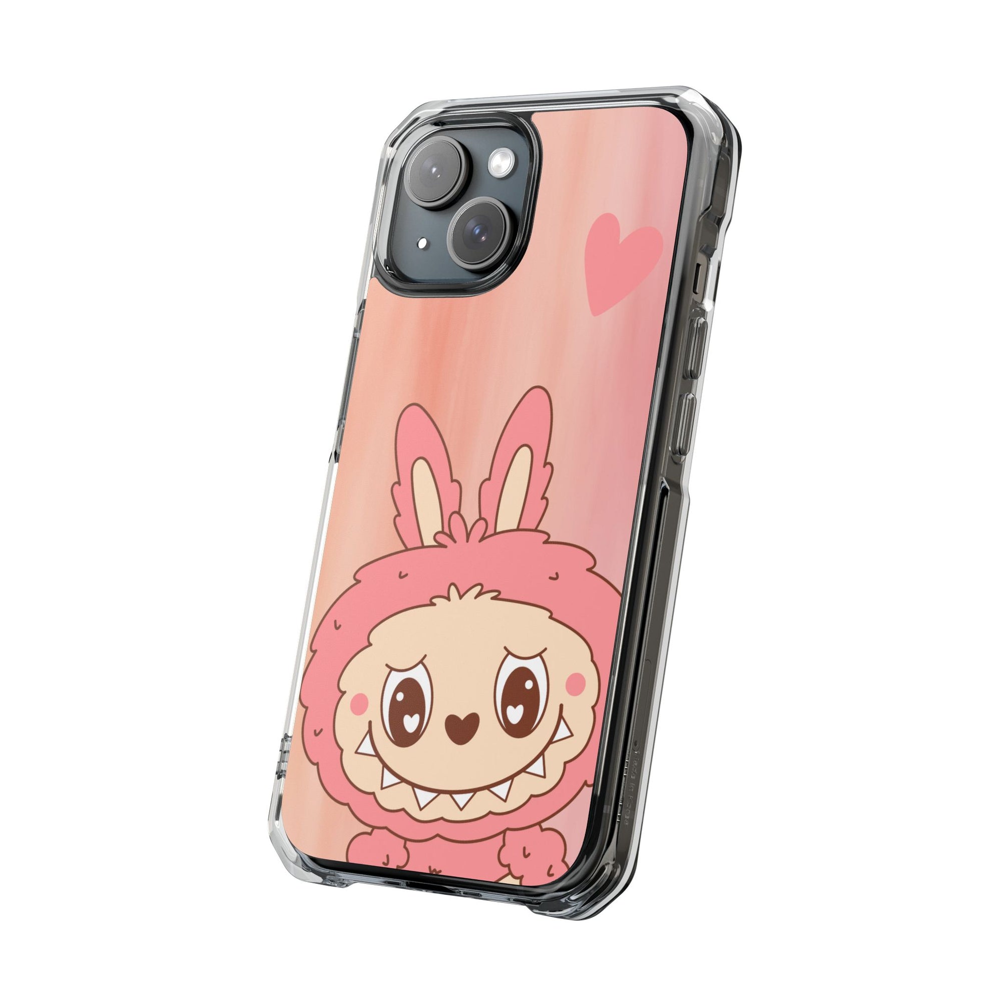 Labubu rot iPhone Handyhülle - magnetisch