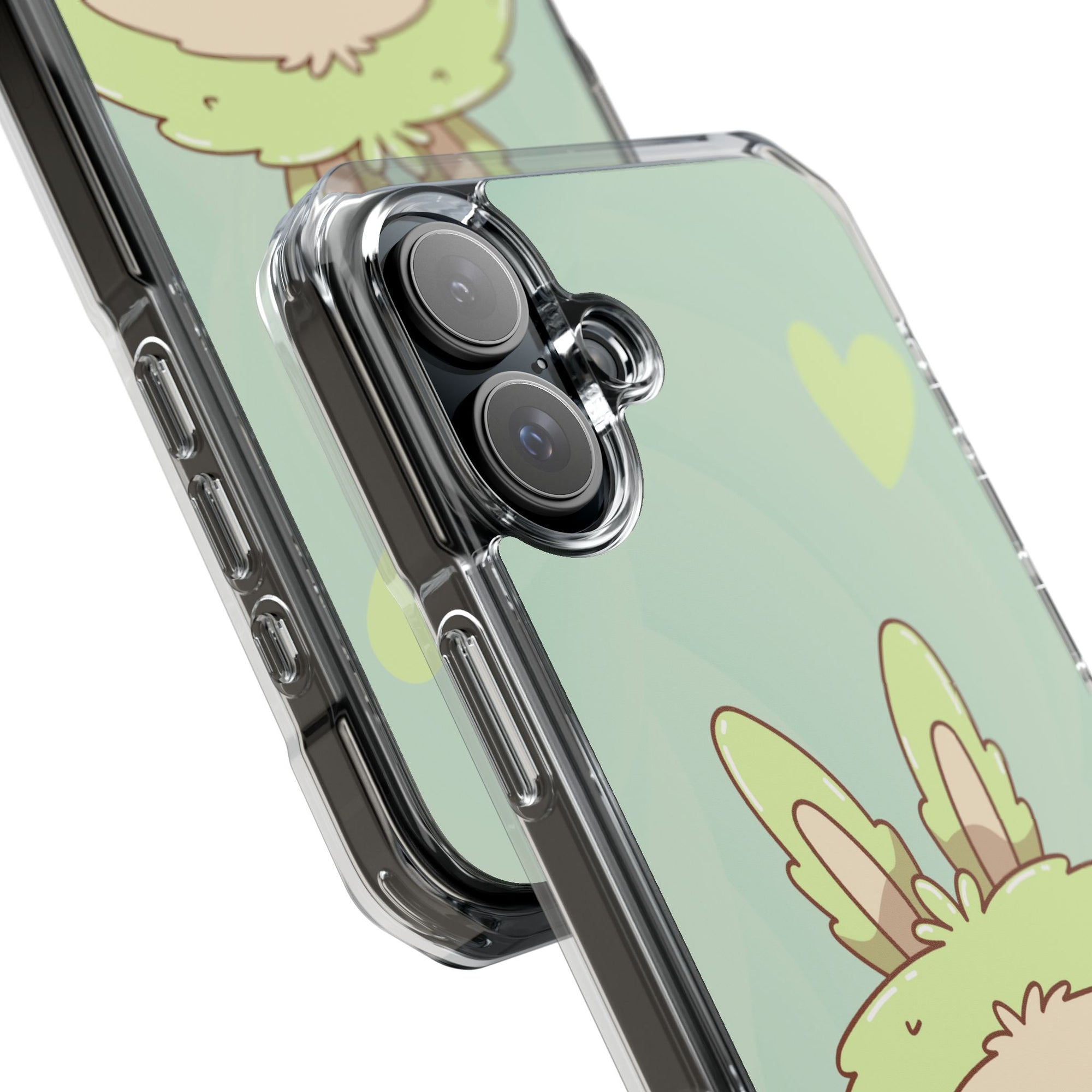 Labubu grün iPhone Handyhülle - magnetisch
