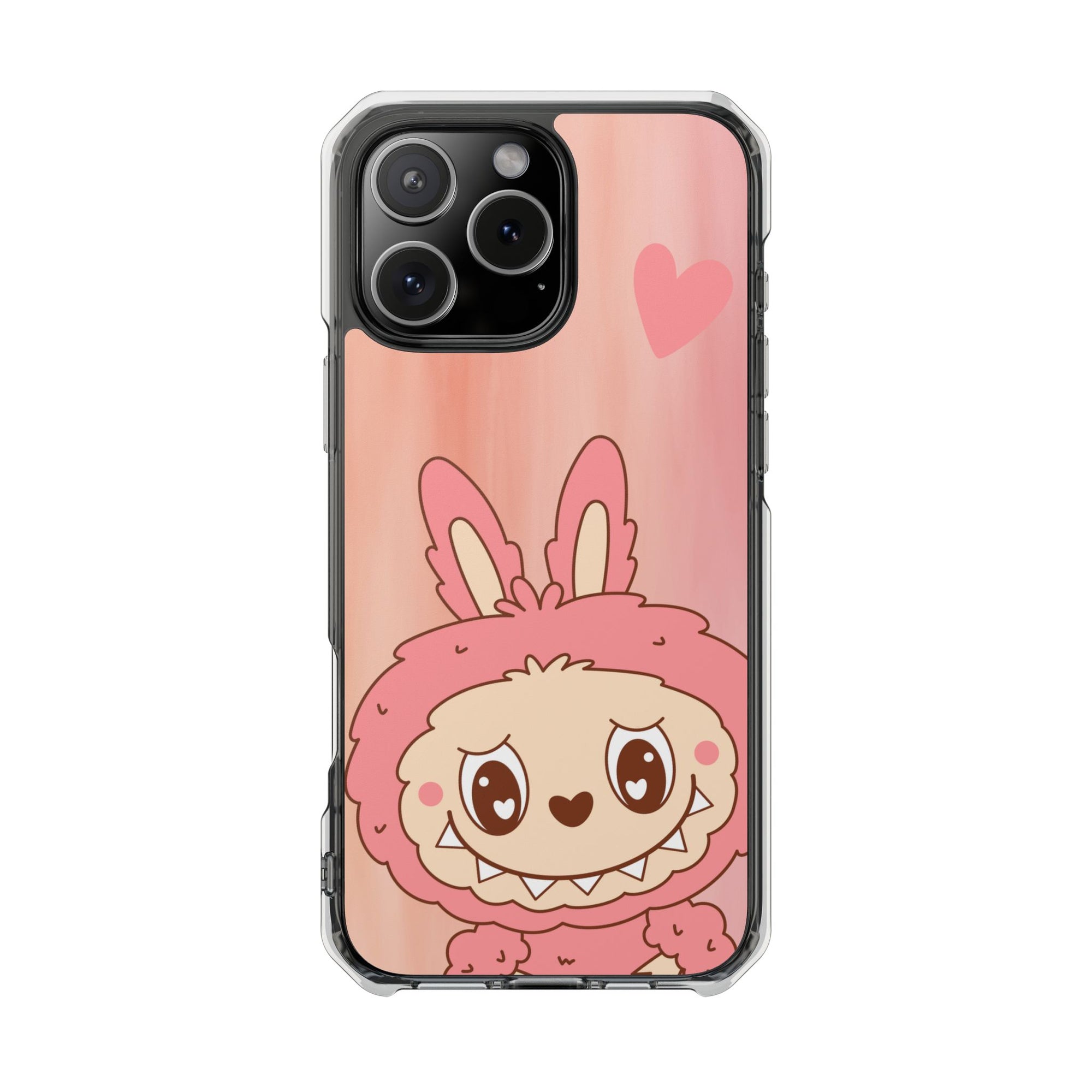 Labubu rot iPhone Handyhülle - magnetisch
