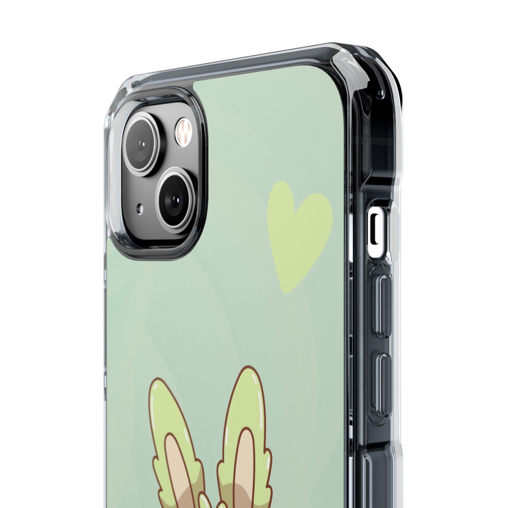 Labubu grün iPhone Handyhülle - magnetisch