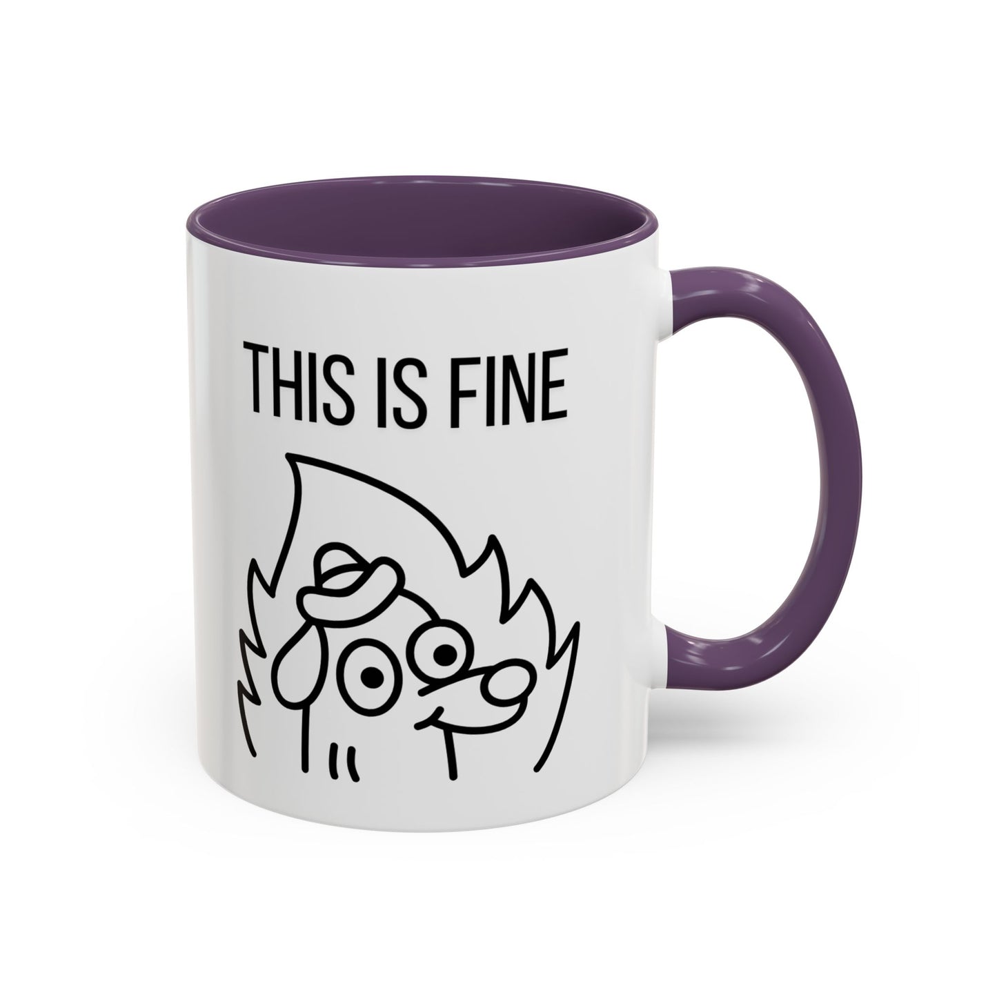 This is Fine Meme - Tasse (bunt)
