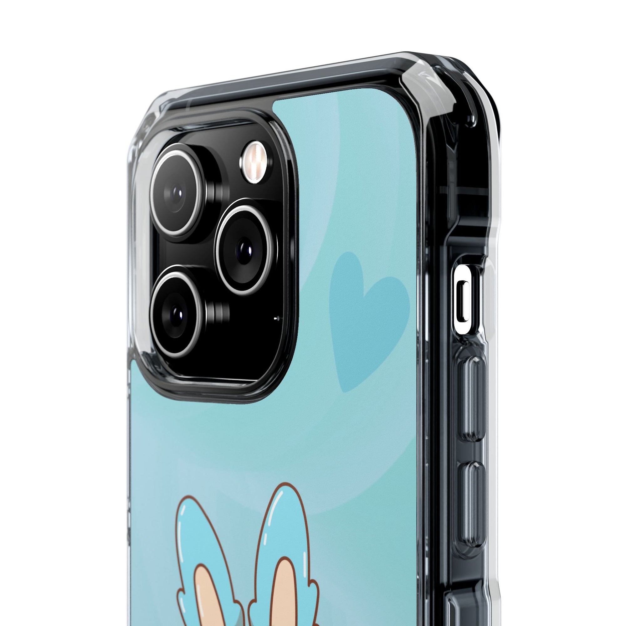 Labubu blau iPhone Handyhülle - magnetisch