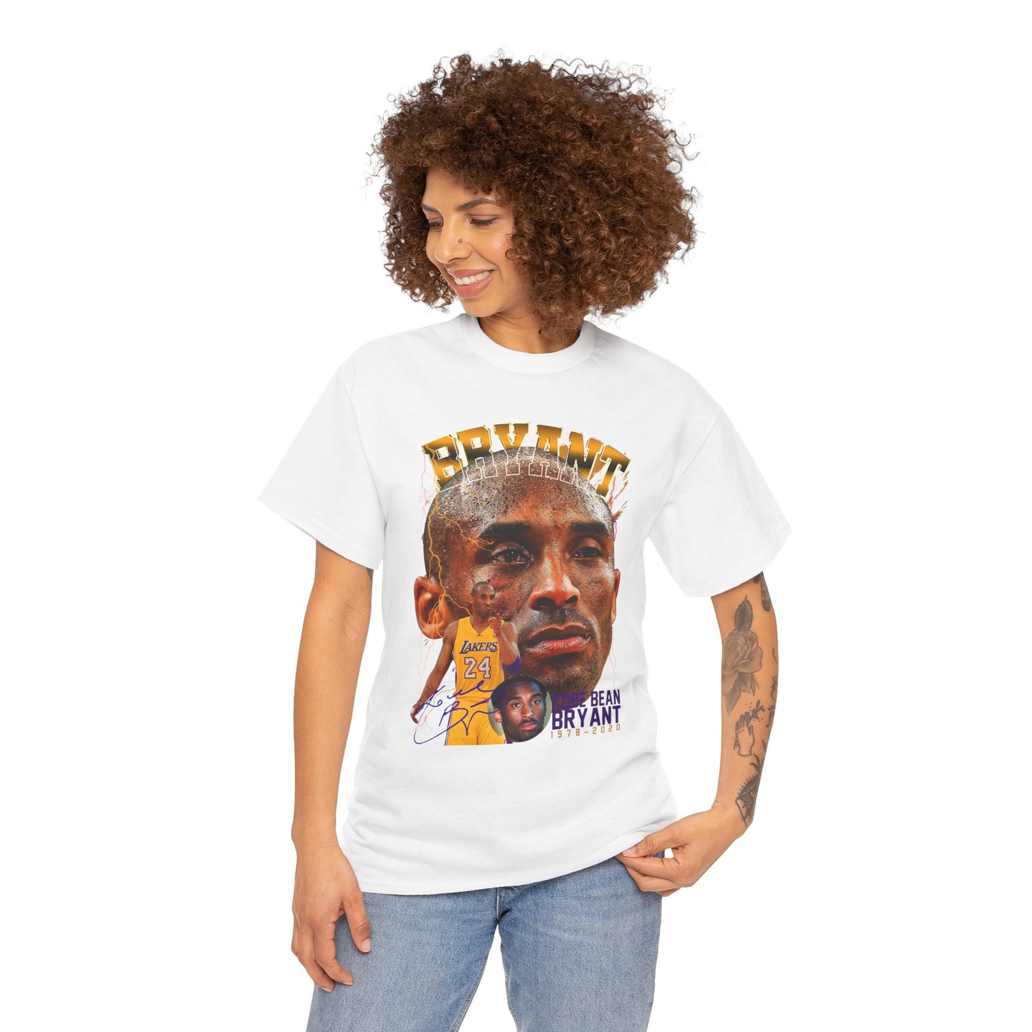 Kobe Bryant NBA Heavy Cotton Tshirt