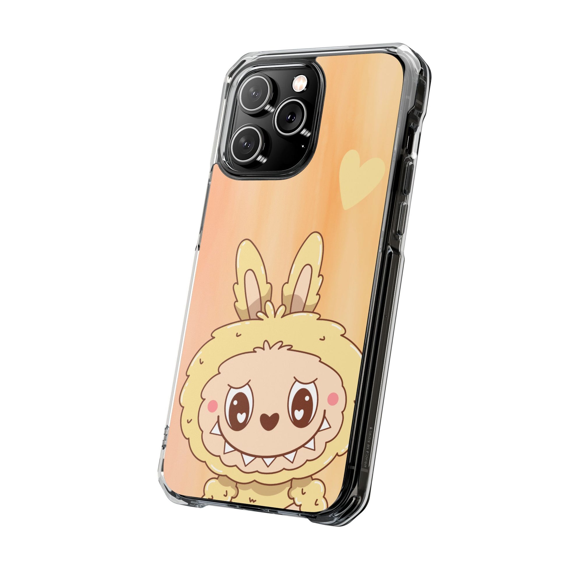 Labubu gelb iPhone Handyhülle - magnetisch