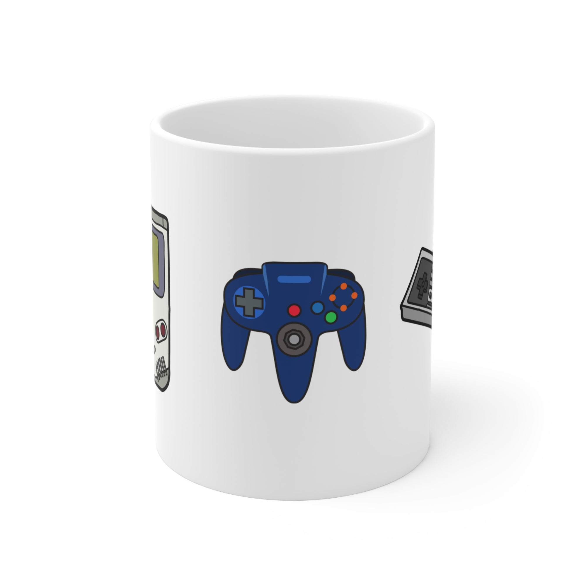 Retro Controller - Tasse (weiß)