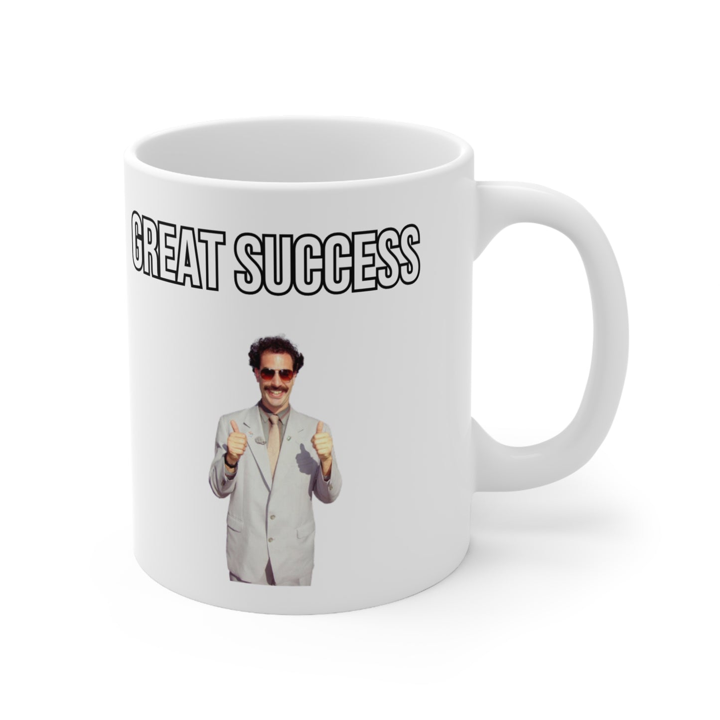 Borat Meme - Tasse (weiß)