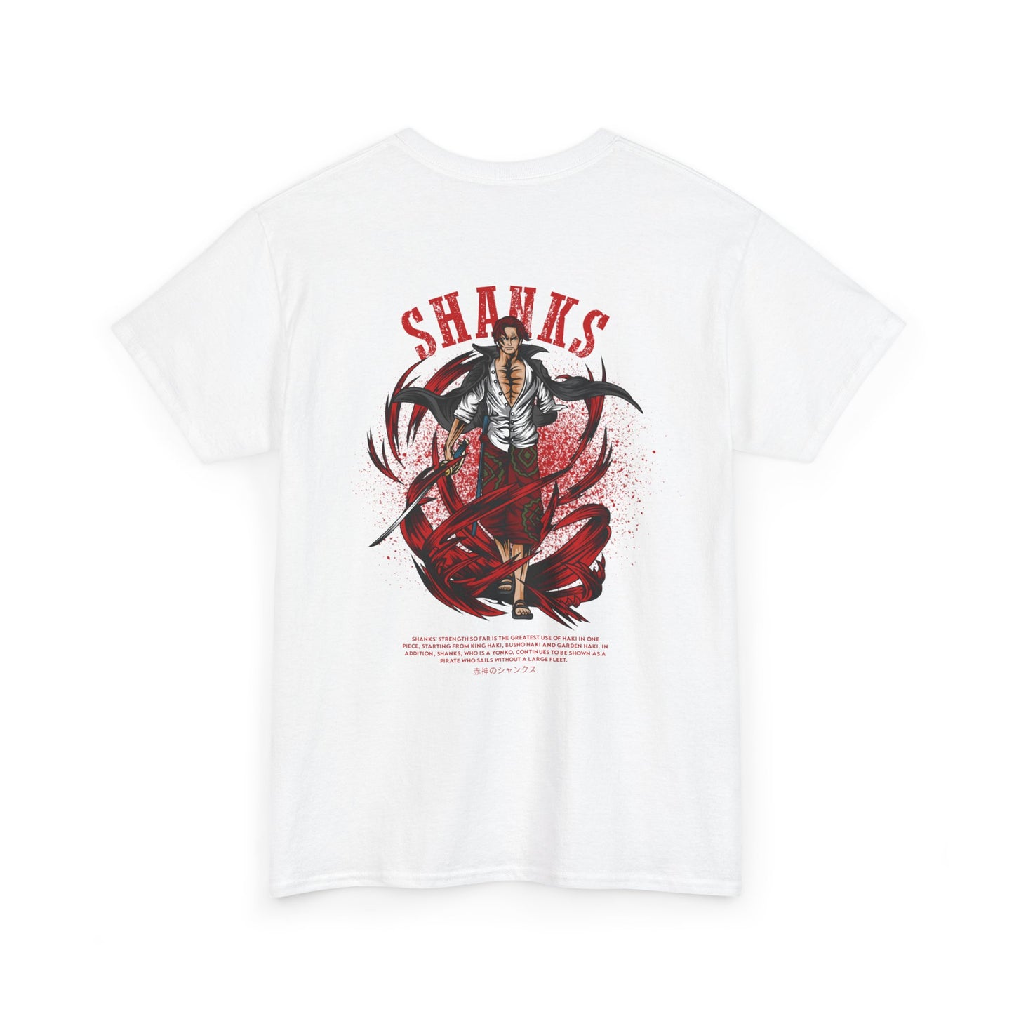 Shanks - One Piece Heavy Cotton T-Shirt