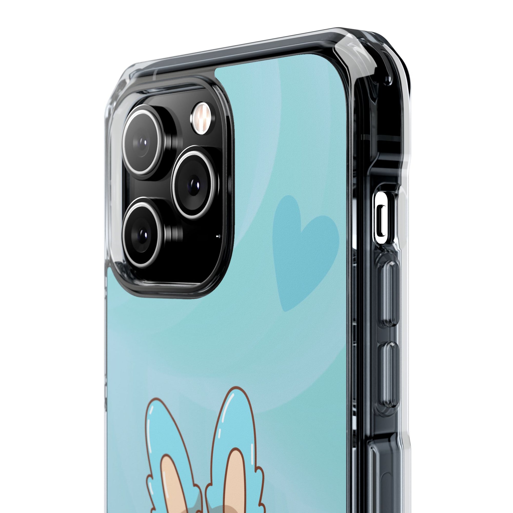 Labubu blau iPhone Handyhülle - magnetisch