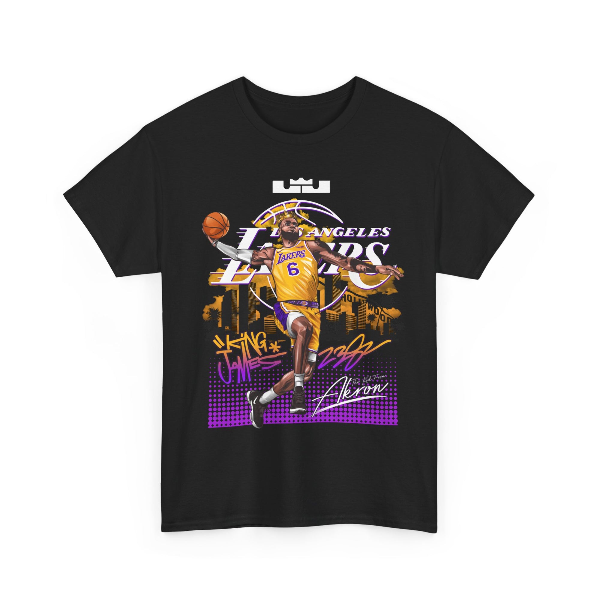 Lebron James NBA Heavy Cotton Tshirt