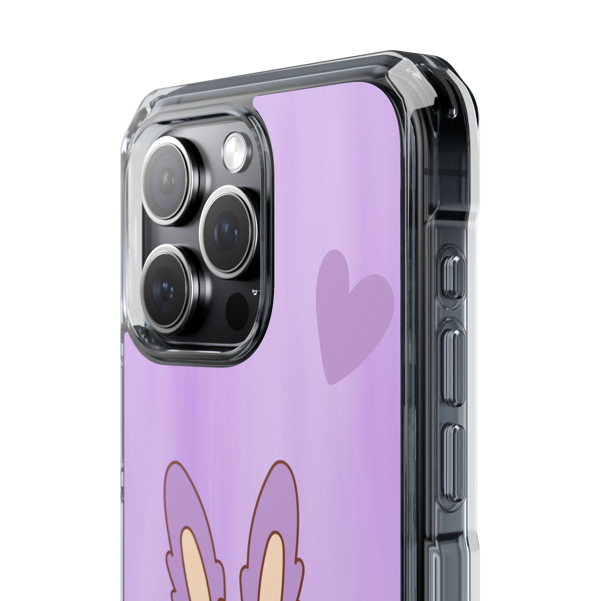 Labubu lila iPhone Handyhülle - magnetisch