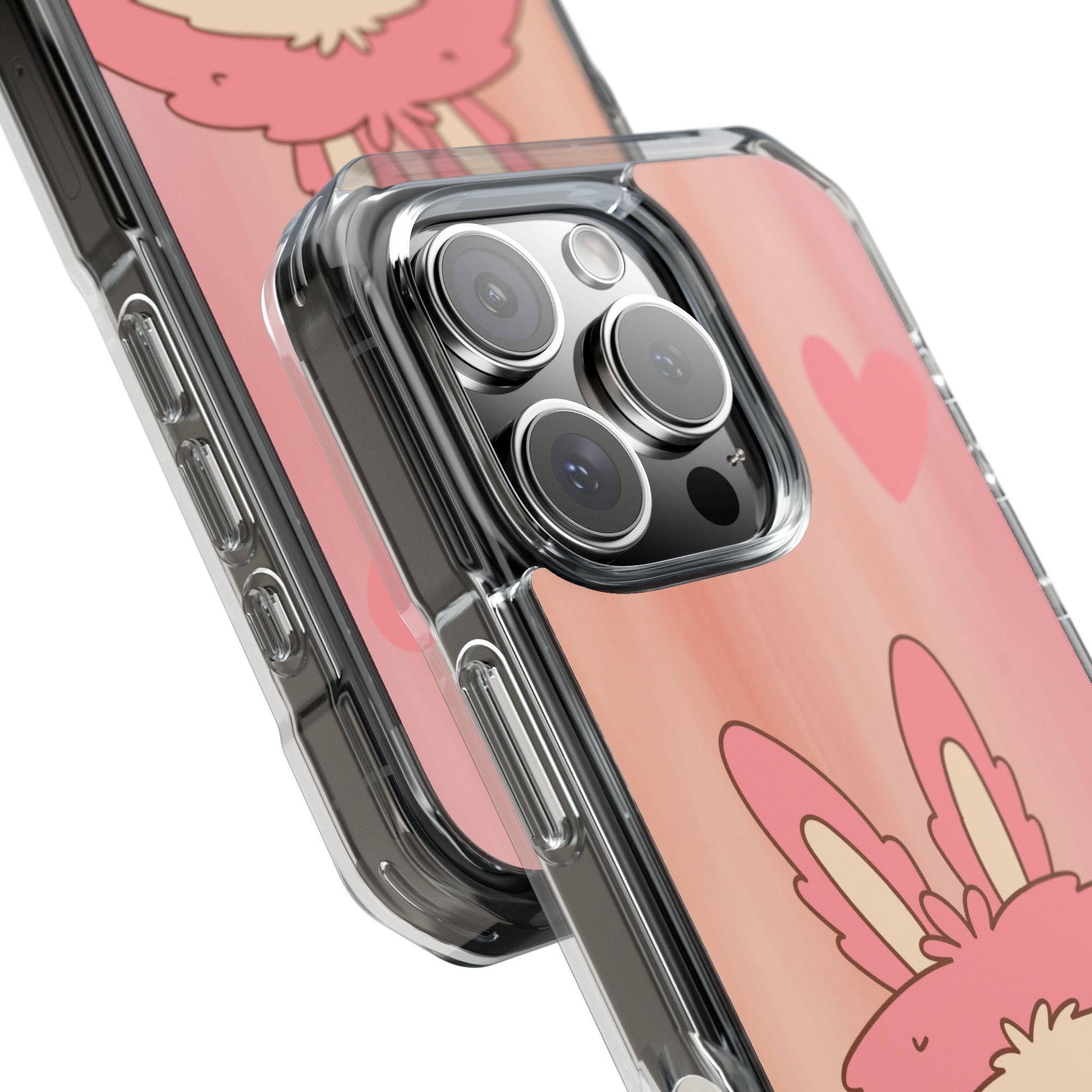 Labubu rot iPhone Handyhülle - magnetisch