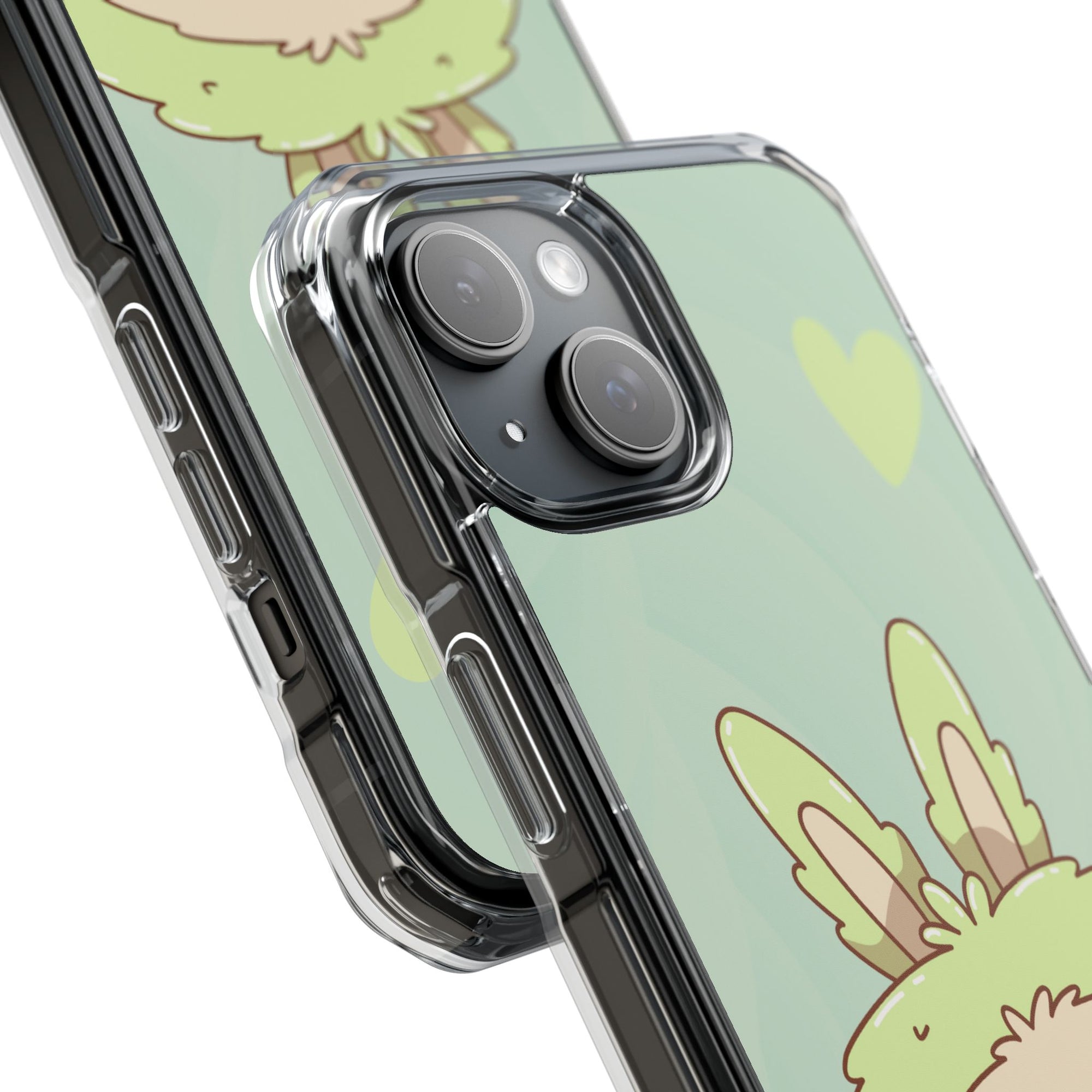 Labubu grün iPhone Handyhülle - magnetisch