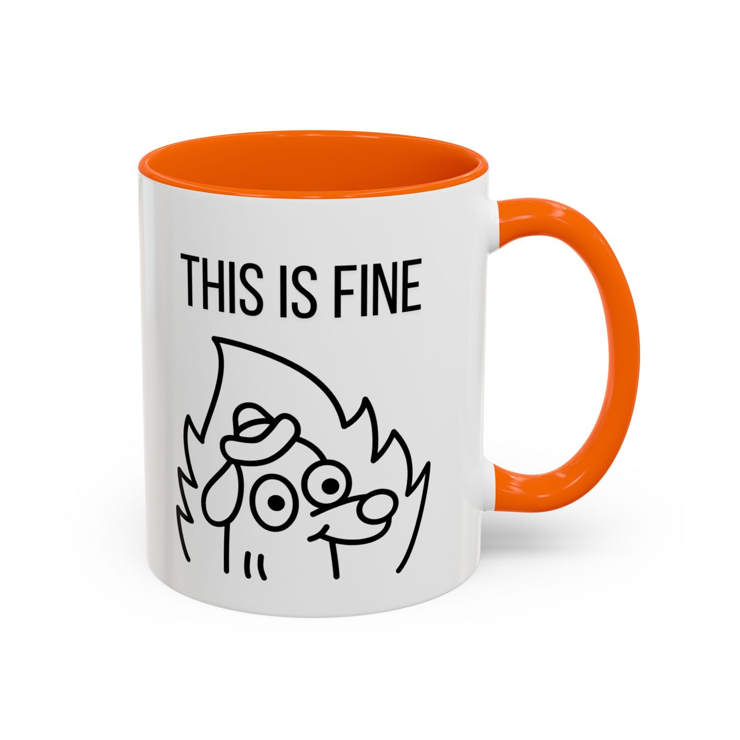This is Fine Meme - Tasse (bunt)