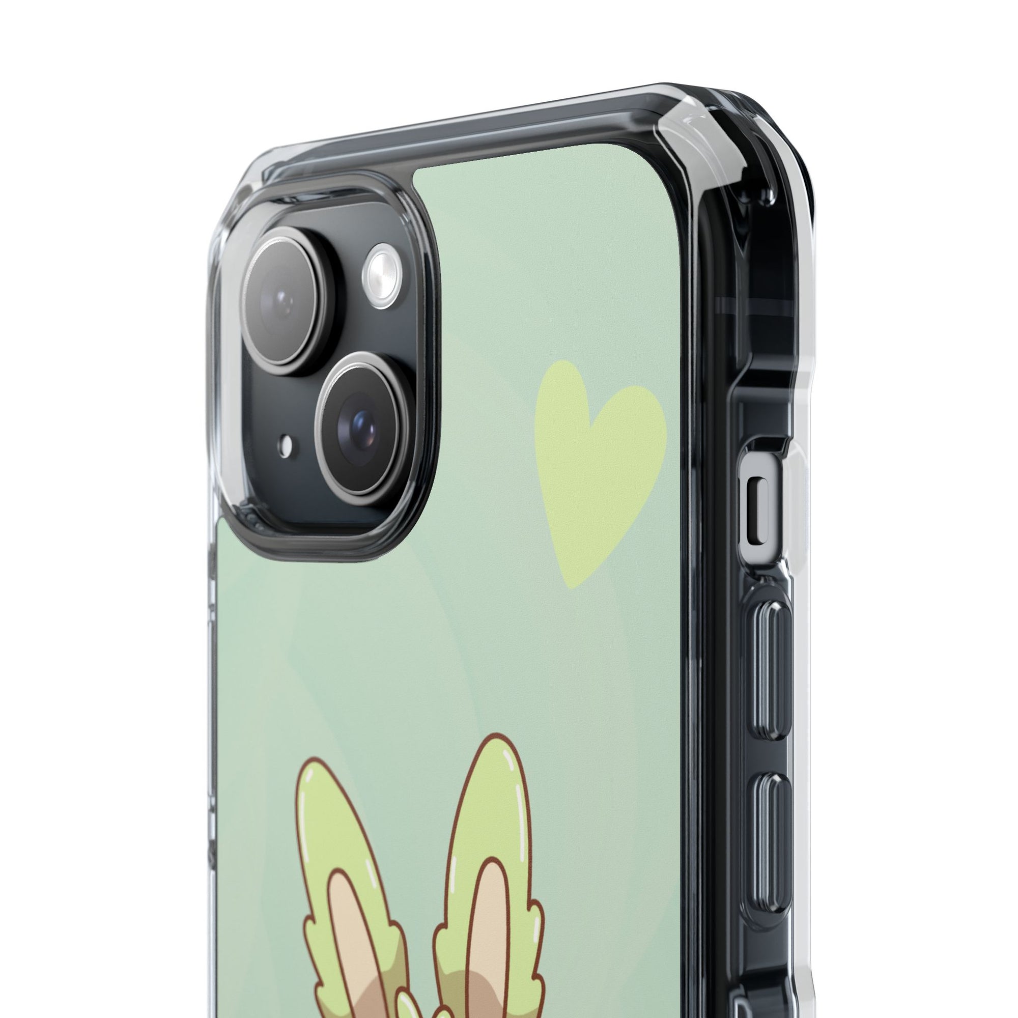 Labubu grün iPhone Handyhülle - magnetisch