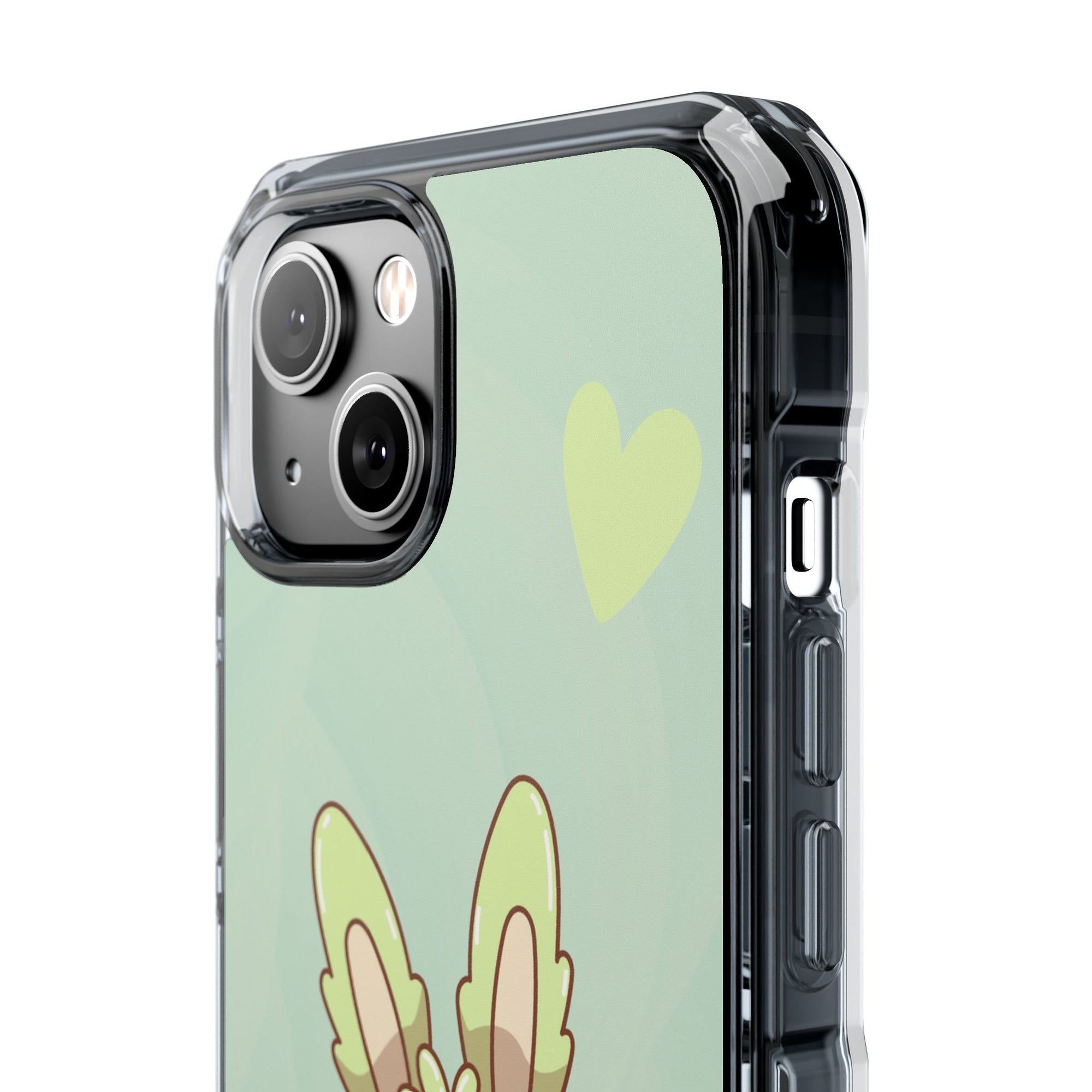Labubu grün iPhone Handyhülle - magnetisch