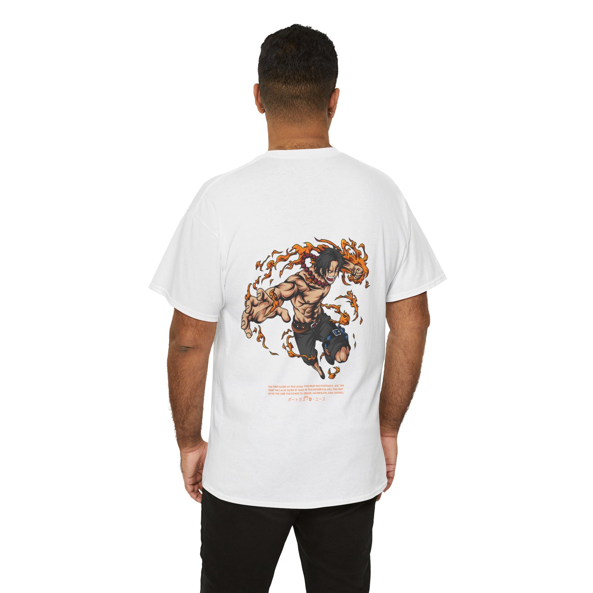 Ace - One Piece Heavy Cotton T-Shirt