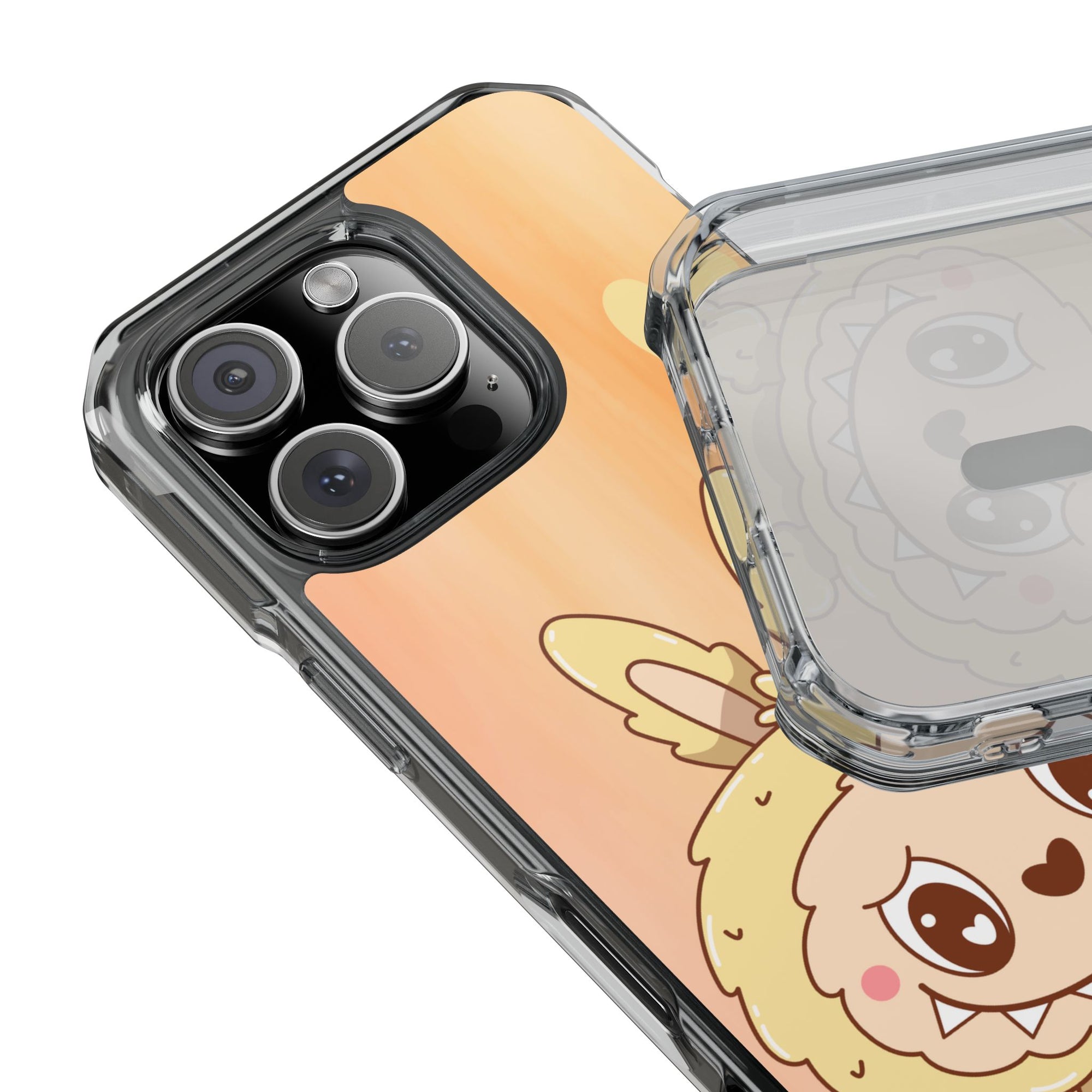 Labubu gelb iPhone Handyhülle - magnetisch