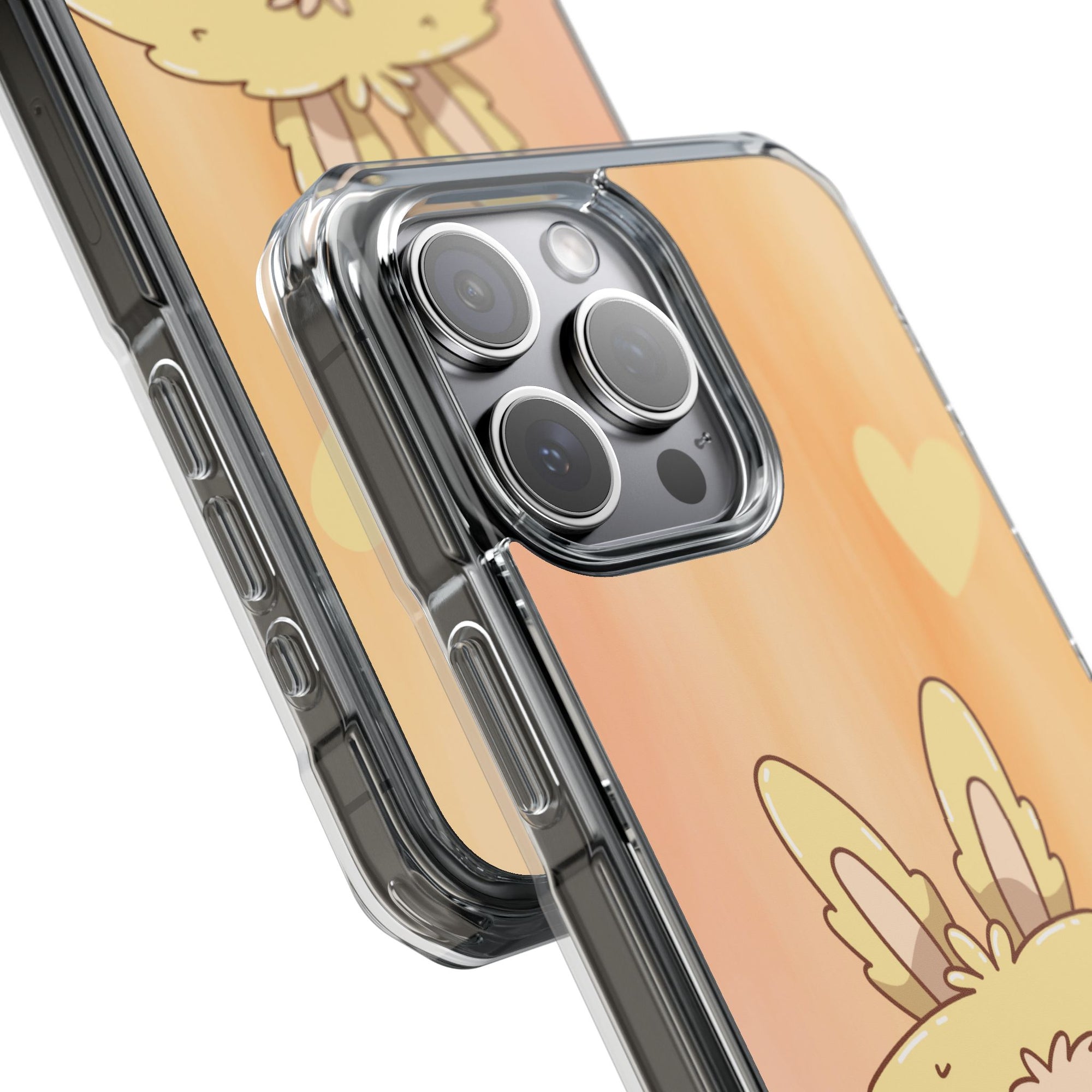 Labubu gelb iPhone Handyhülle - magnetisch