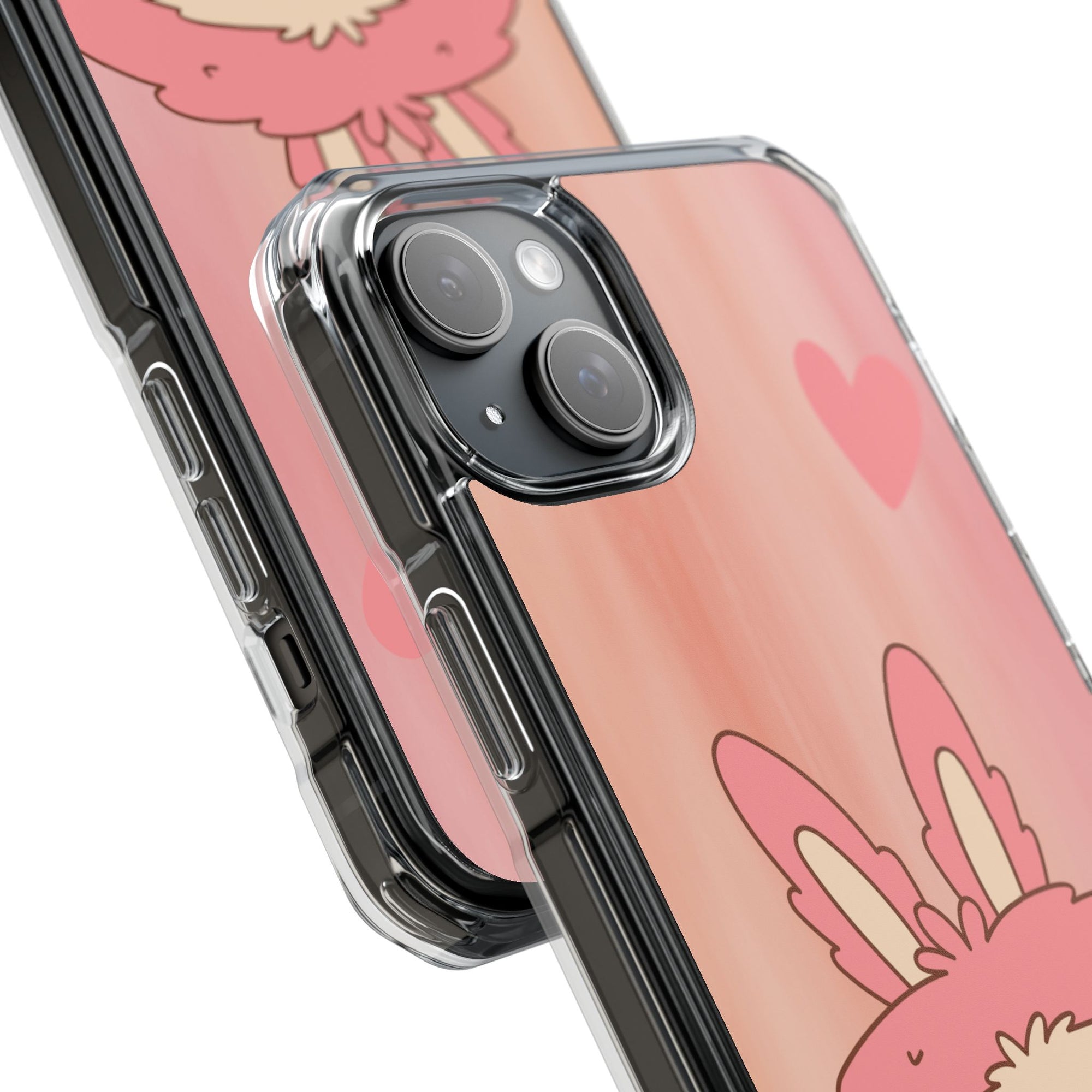 Labubu rot iPhone Handyhülle - magnetisch
