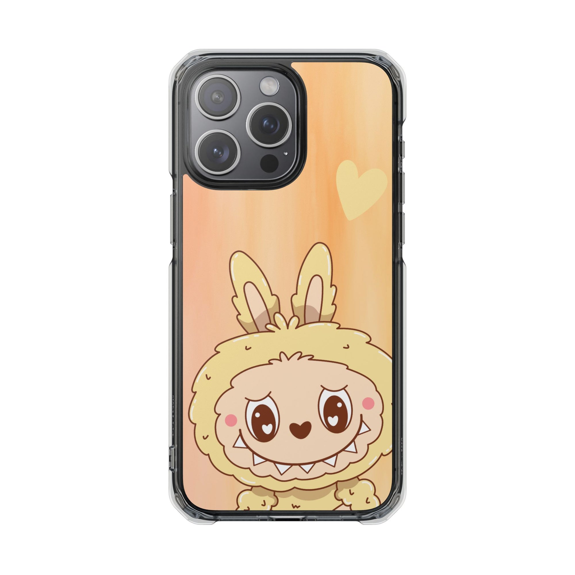 Labubu gelb iPhone Handyhülle - magnetisch