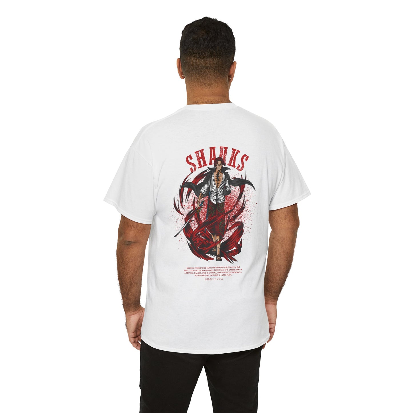 Shanks - One Piece Heavy Cotton T-Shirt