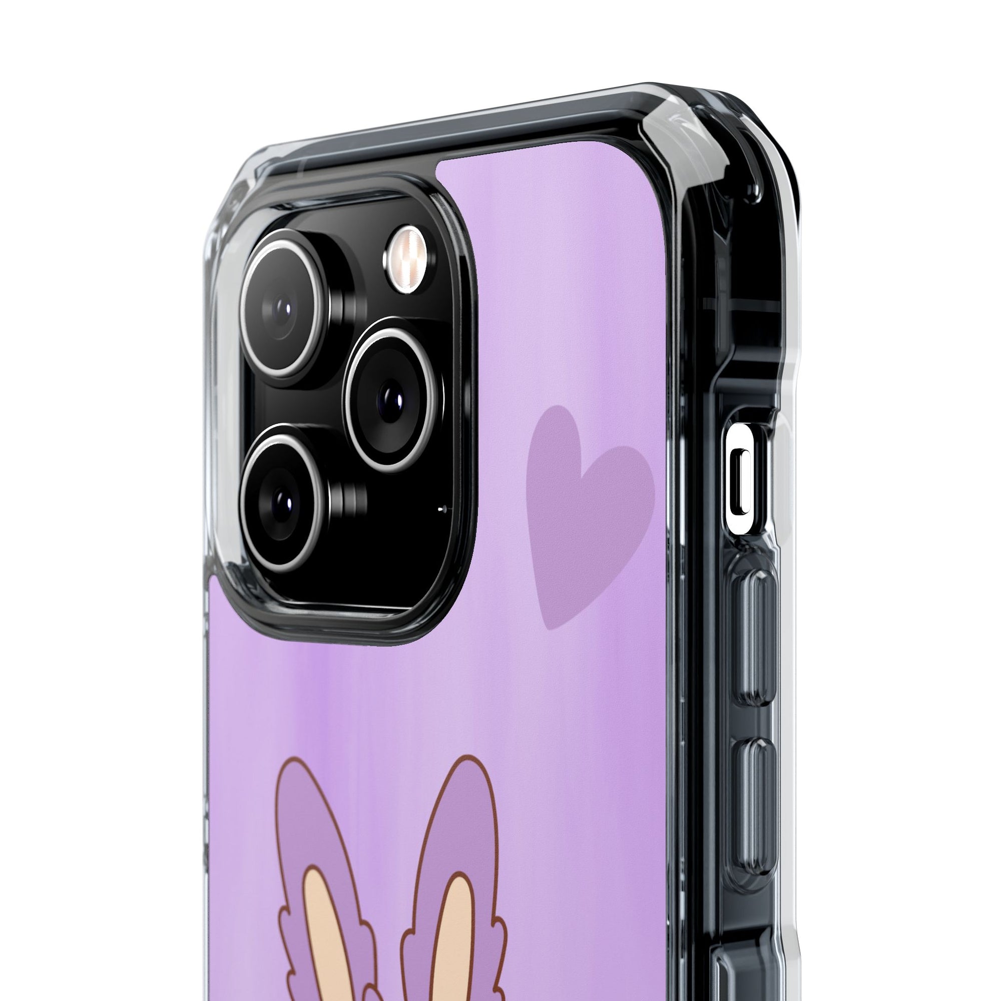 Labubu lila iPhone Handyhülle - magnetisch