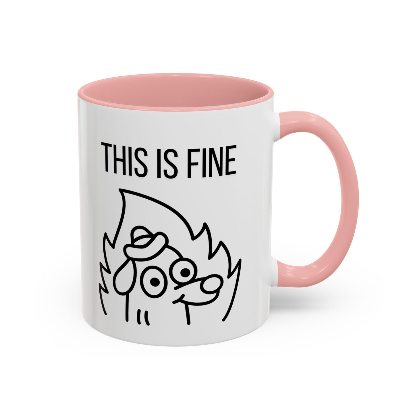 This is Fine Meme - Tasse (bunt)