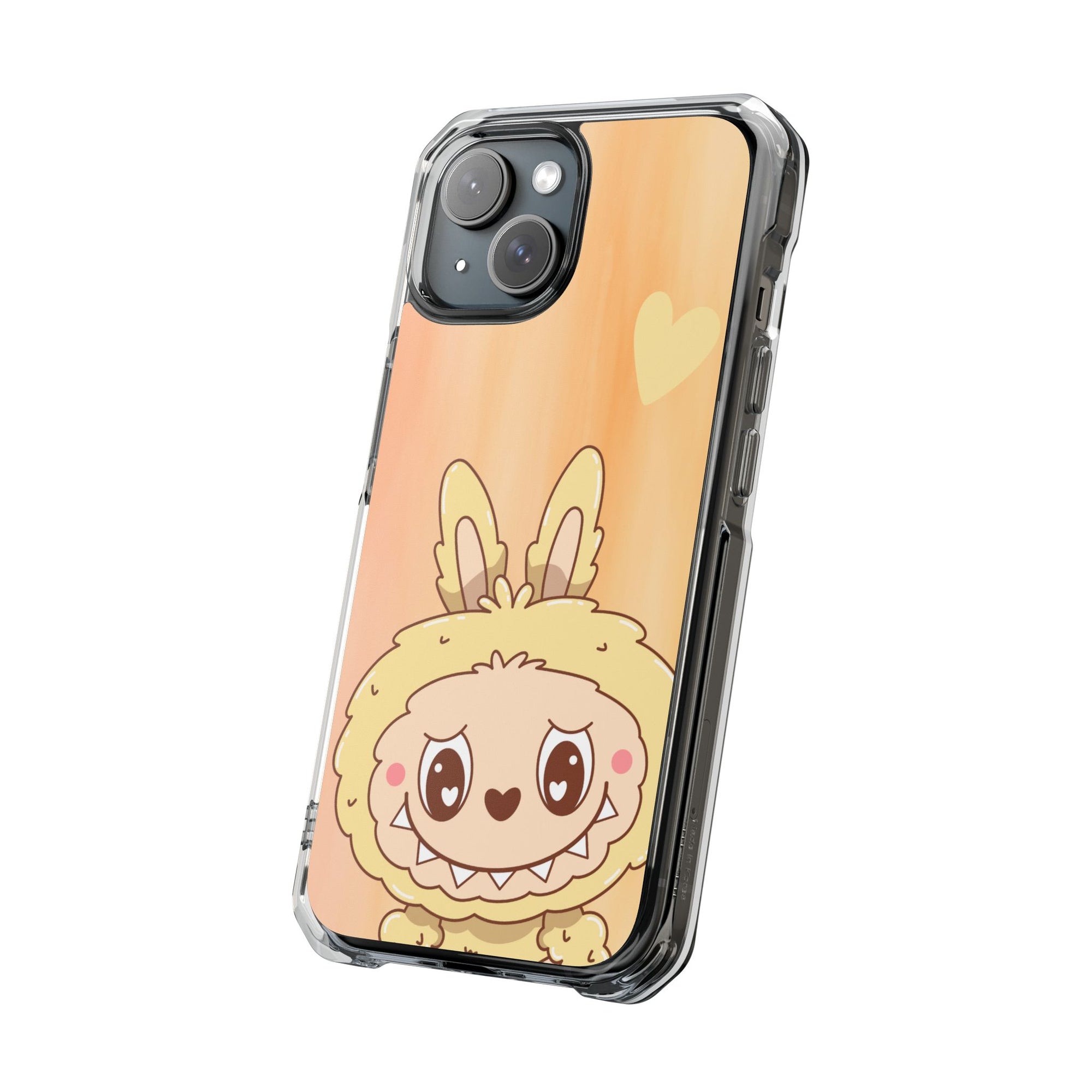 Labubu gelb iPhone Handyhülle - magnetisch