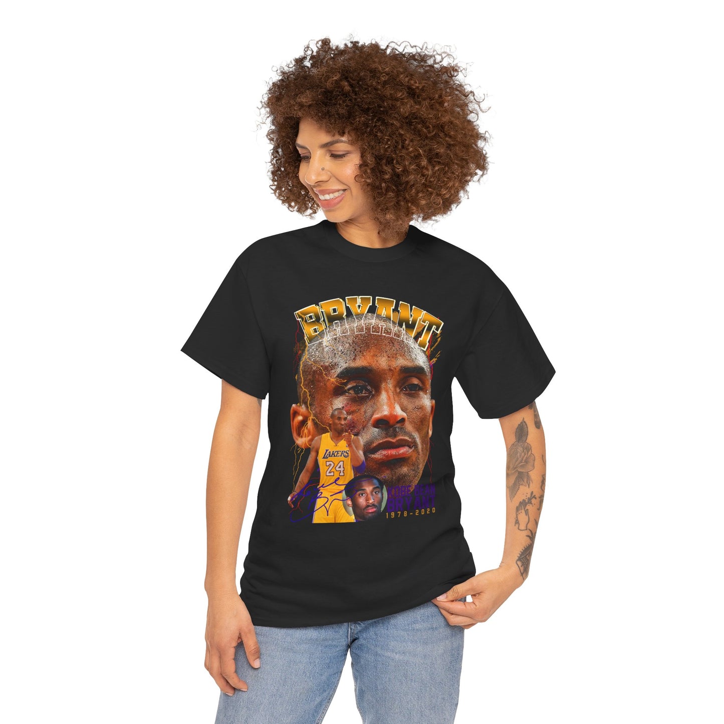 Kobe Bryant NBA Heavy Cotton Tshirt