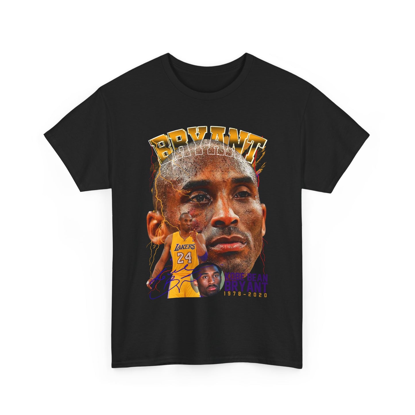 Kobe Bryant NBA Heavy Cotton Tshirt
