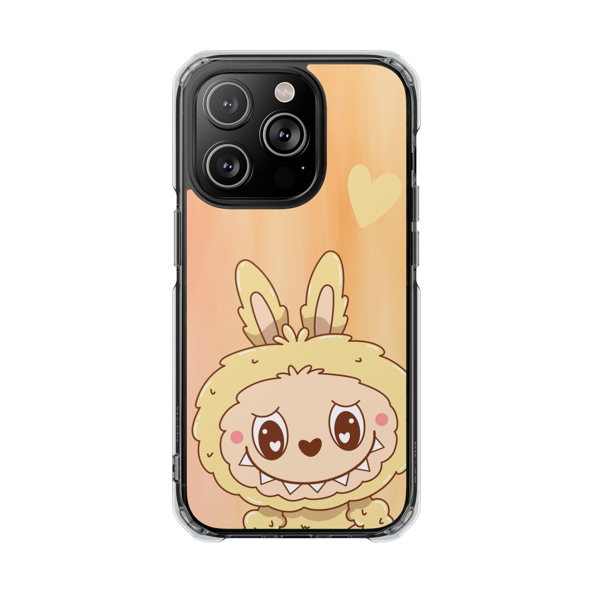 Labubu gelb iPhone Handyhülle - magnetisch