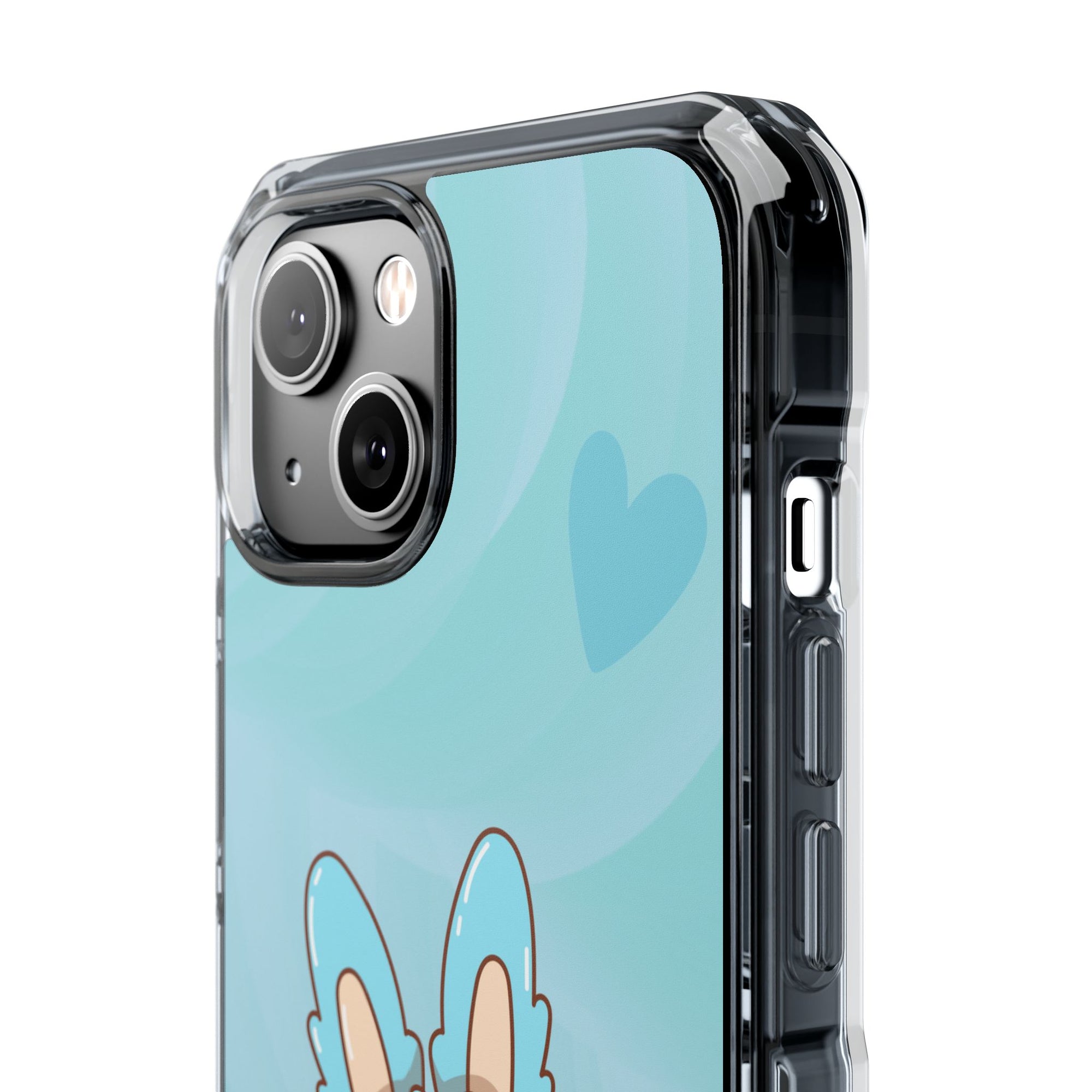 Labubu blau iPhone Handyhülle - magnetisch