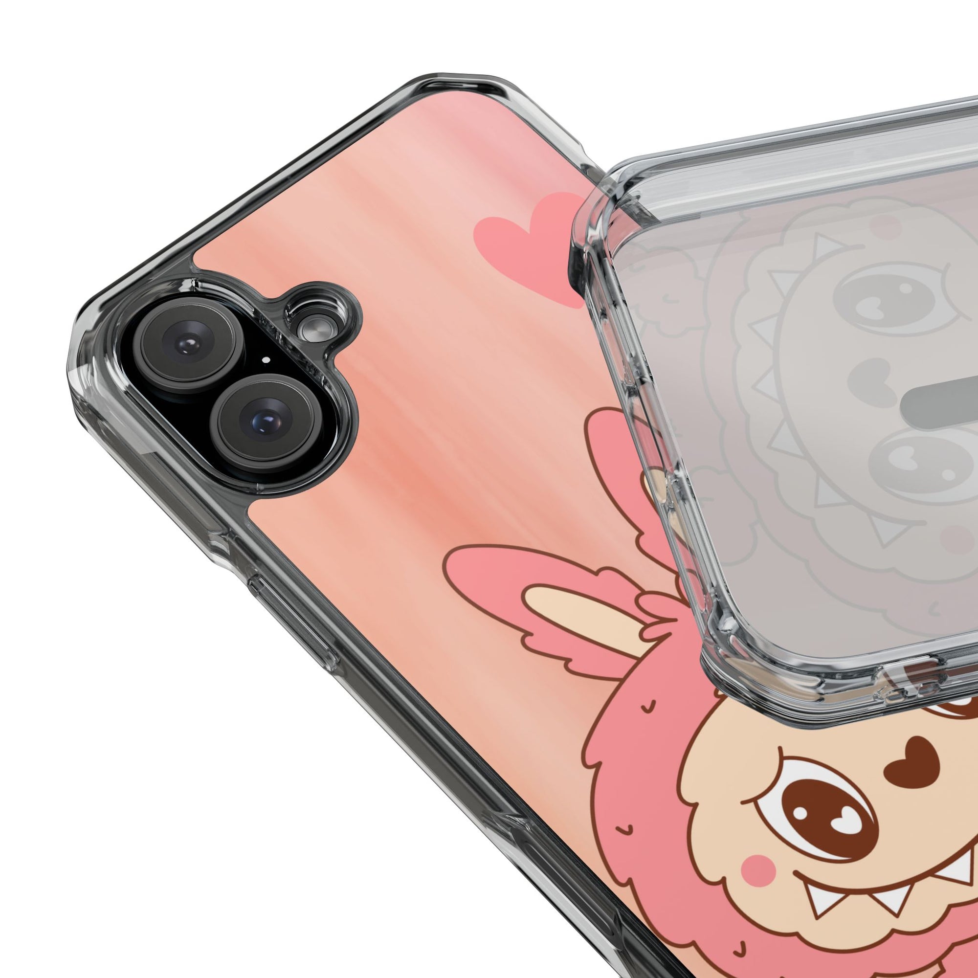 Labubu rot iPhone Handyhülle - magnetisch