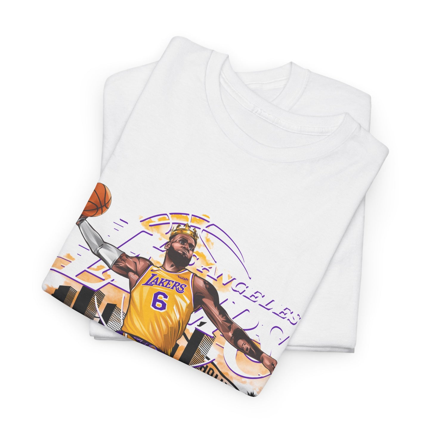 Lebron James NBA Heavy Cotton Tshirt