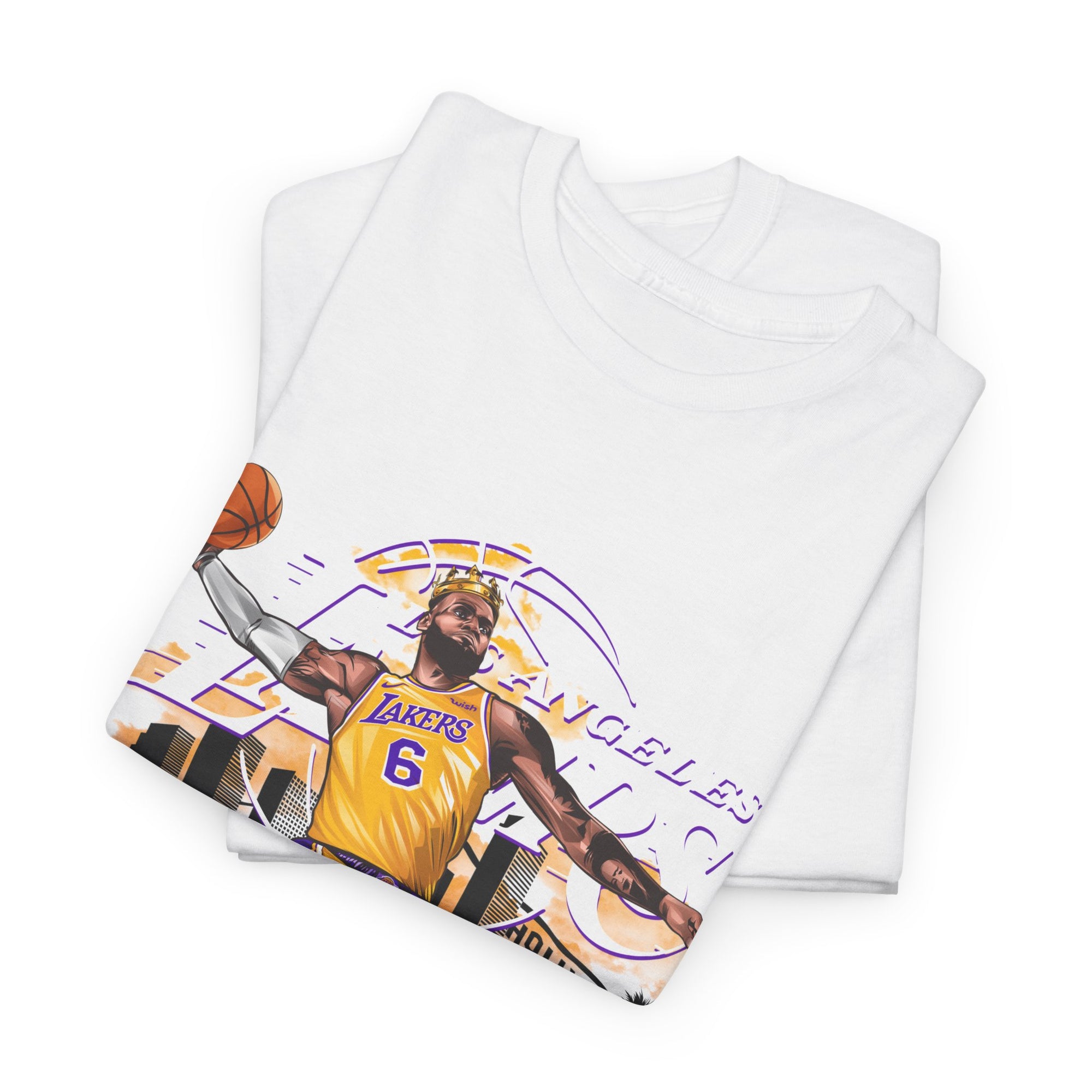 Lebron James NBA Heavy Cotton Tshirt
