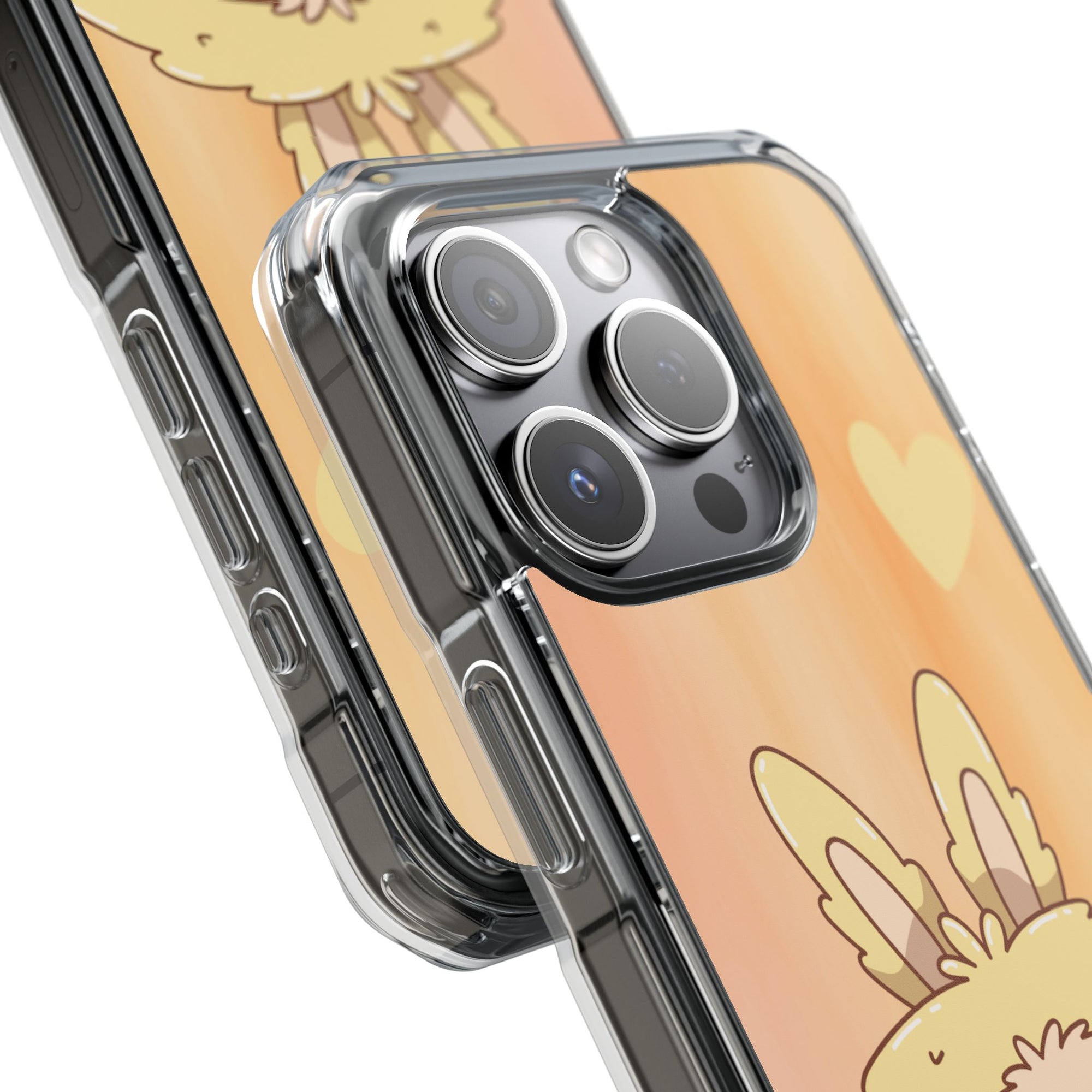 Labubu gelb iPhone Handyhülle - magnetisch