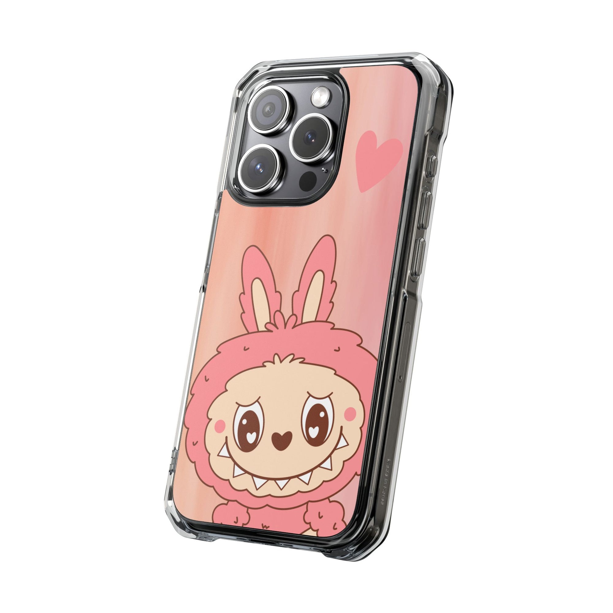 Labubu rot iPhone Handyhülle - magnetisch