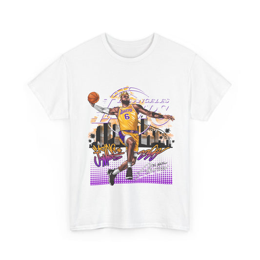 Lebron James NBA Heavy Cotton Tshirt