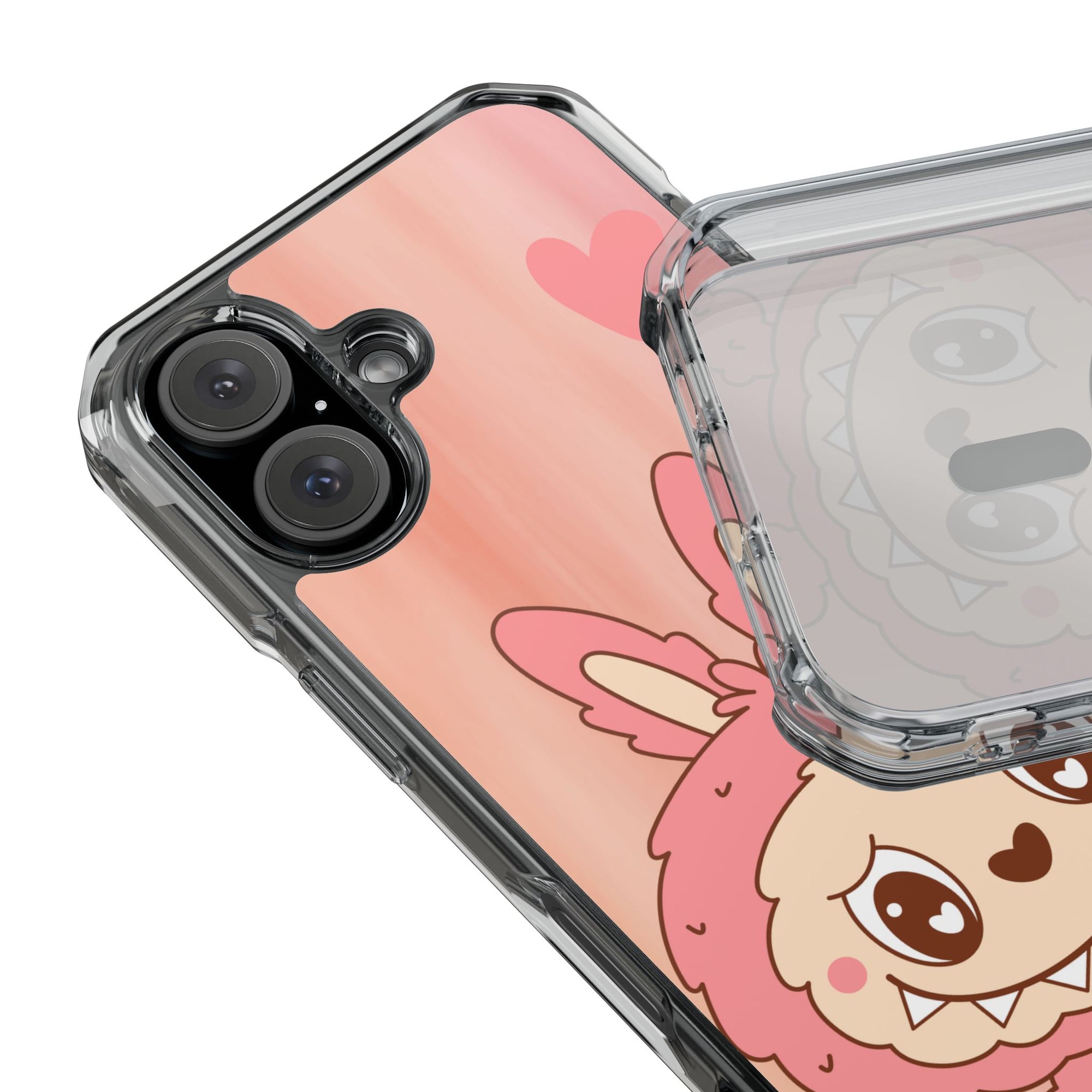 Labubu rot iPhone Handyhülle - magnetisch