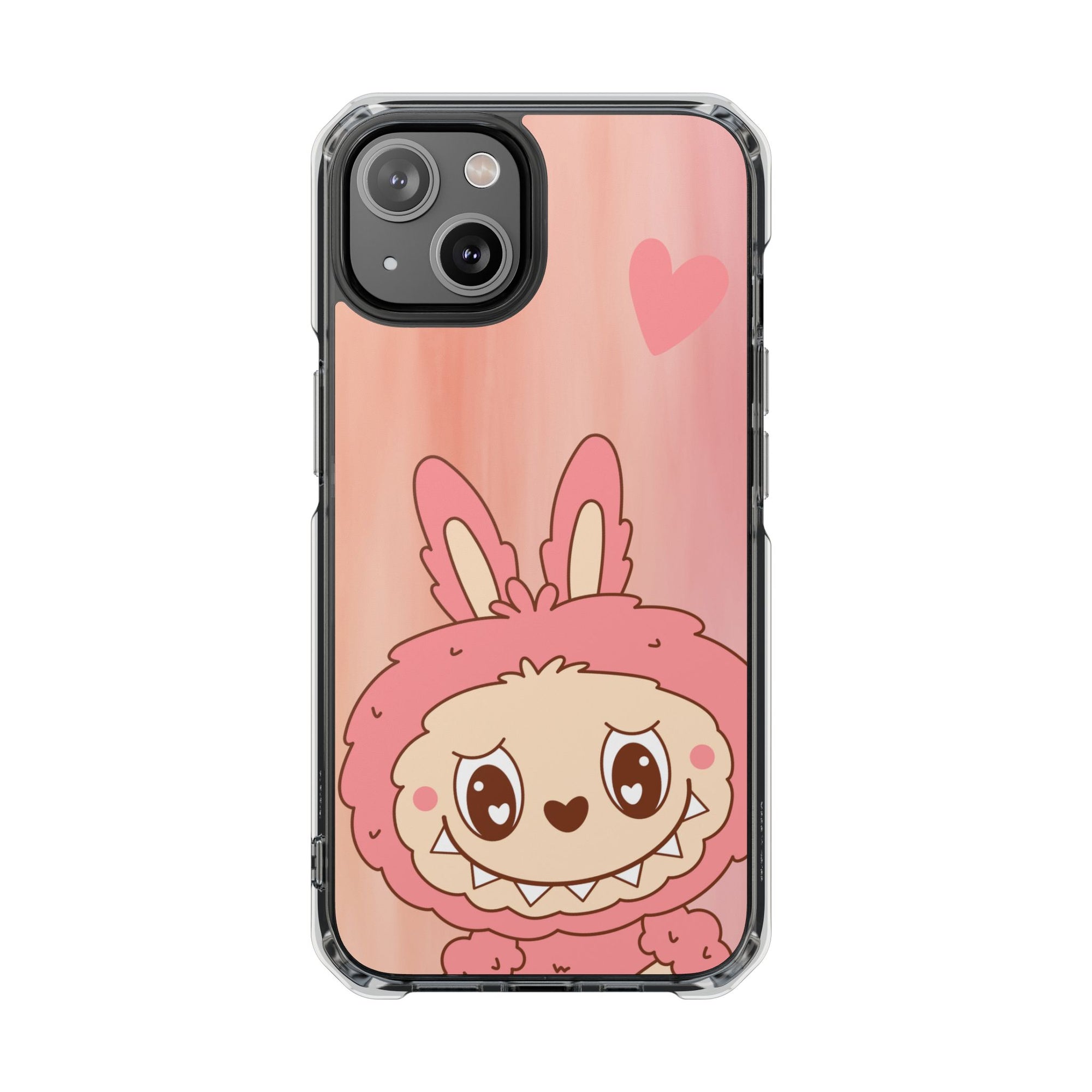 Labubu rot iPhone Handyhülle - magnetisch