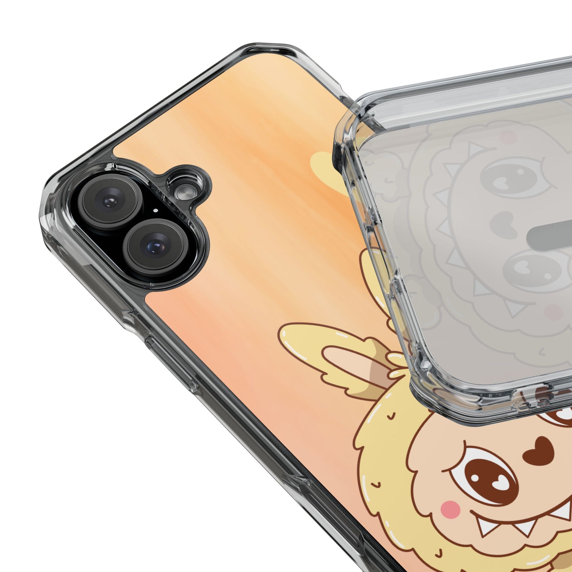 Labubu gelb iPhone Handyhülle - magnetisch